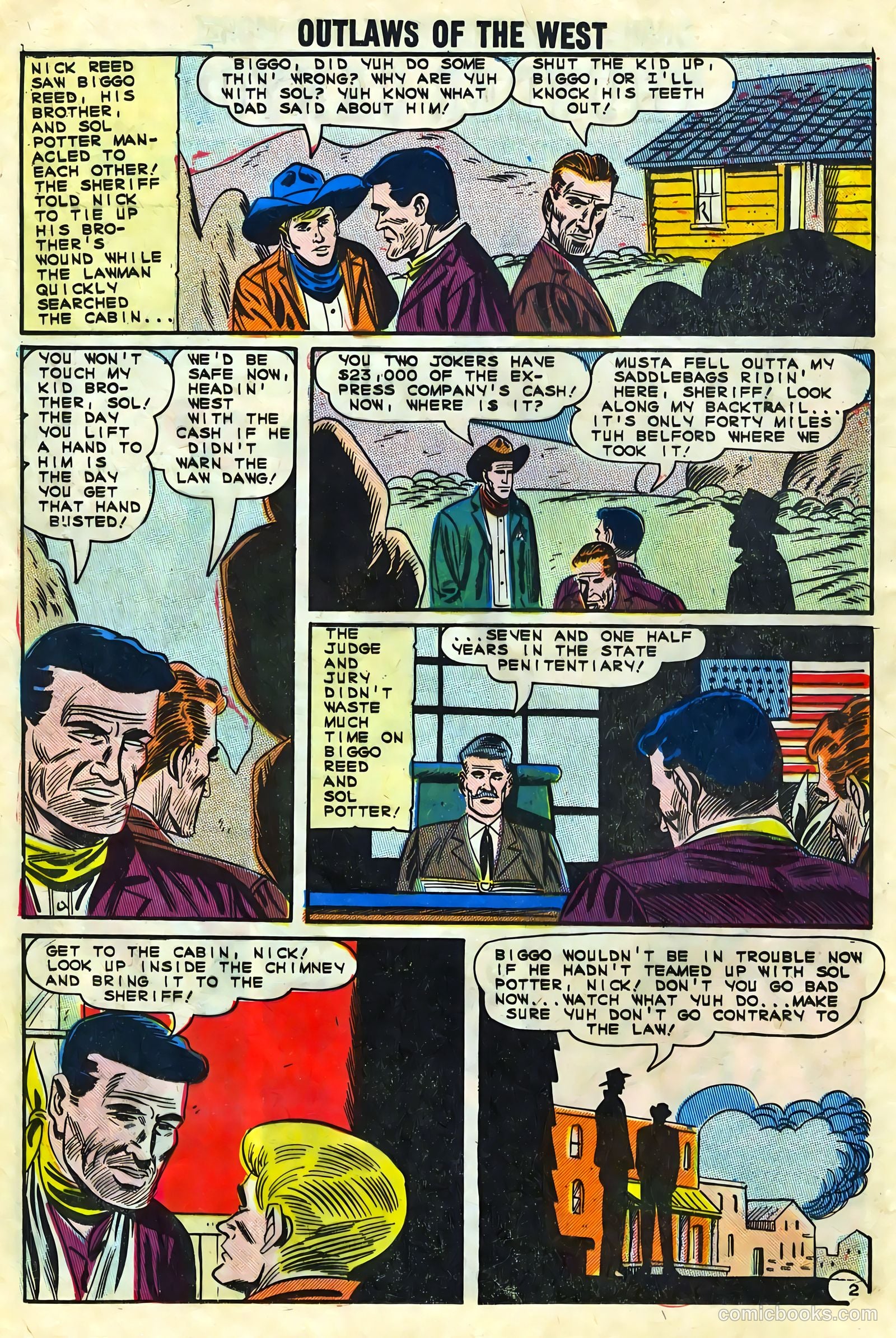 Outlaws of the West #51 — page 12 of 36