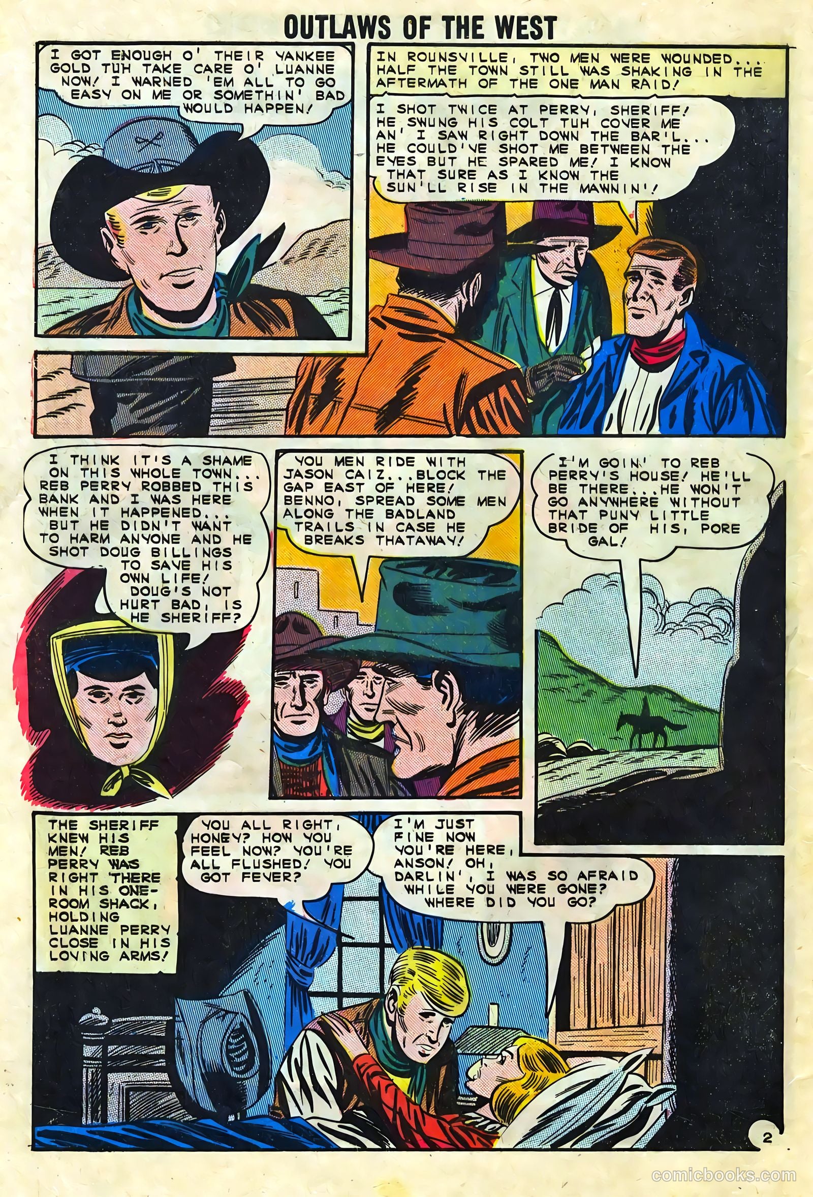 Outlaws of the West #51 — page 28 of 36