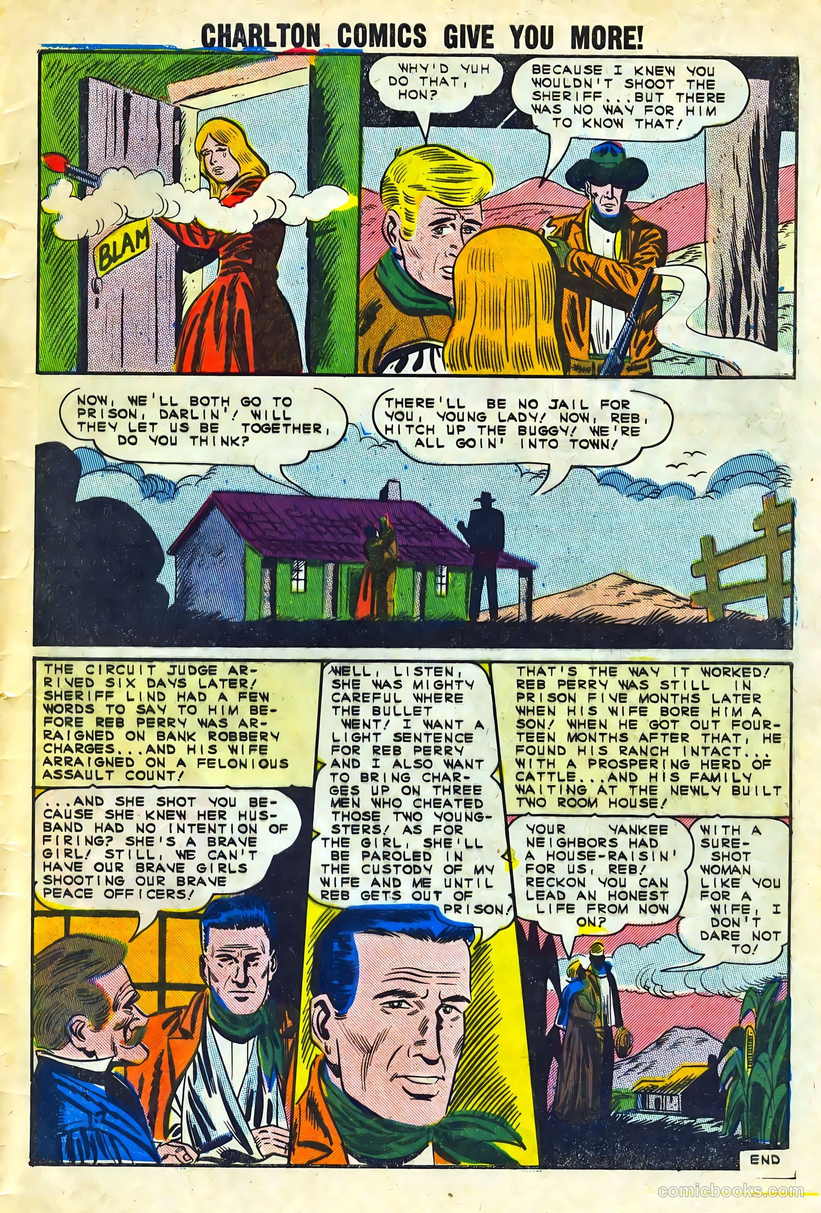 Outlaws of the West #51 — page 33 of 36