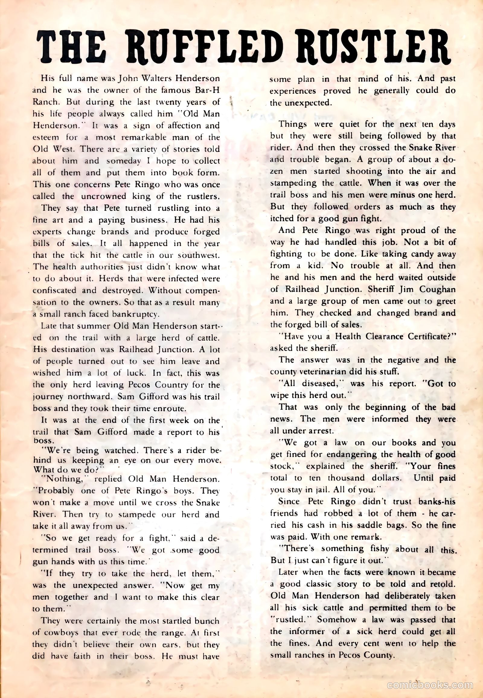 Outlaws of the West #55 — page 13 of 36