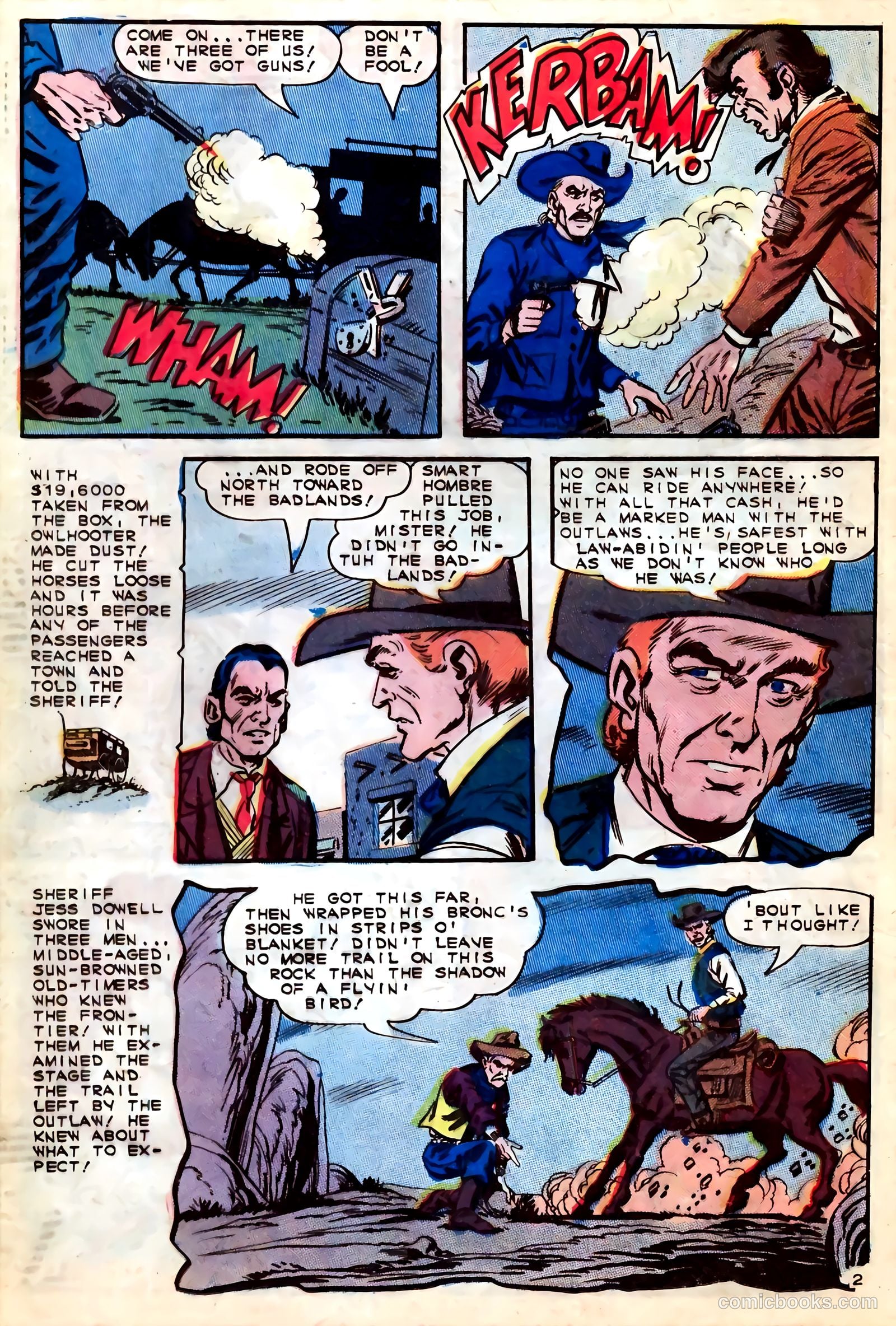 Outlaws of the West #55 — page 20 of 36