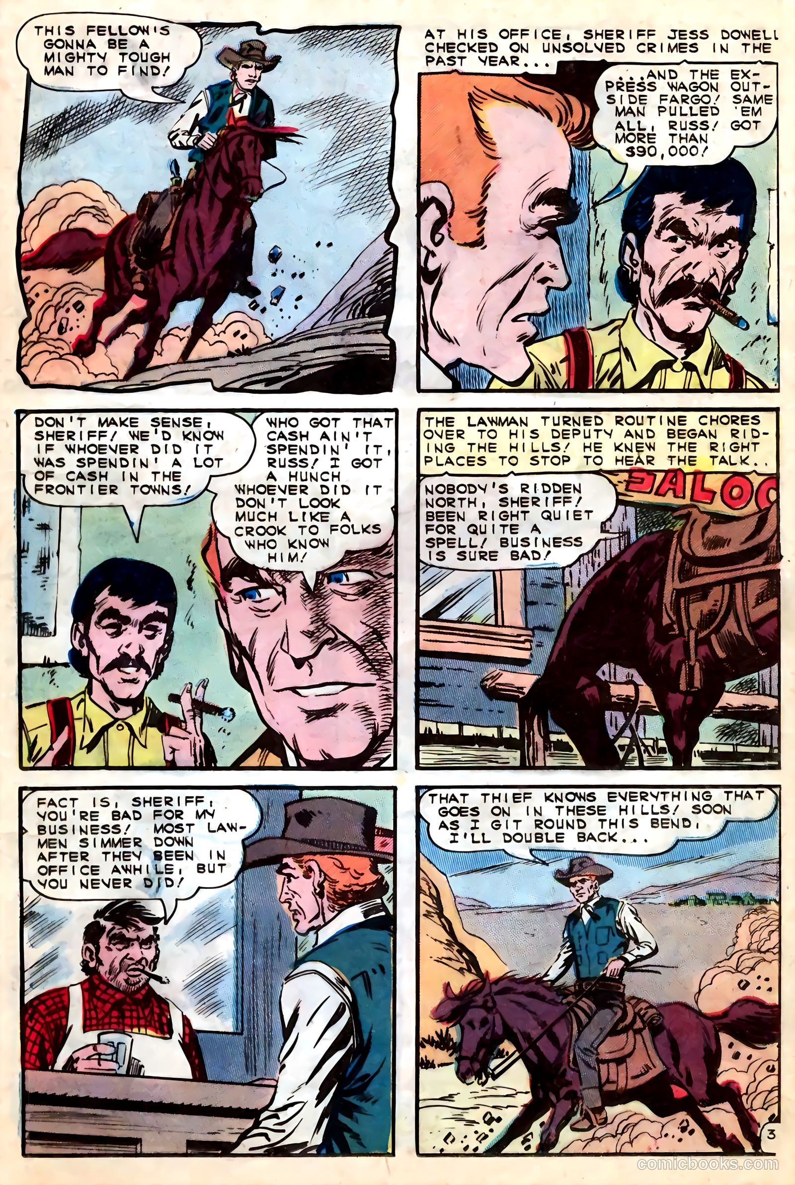 Outlaws of the West #55 — page 21 of 36