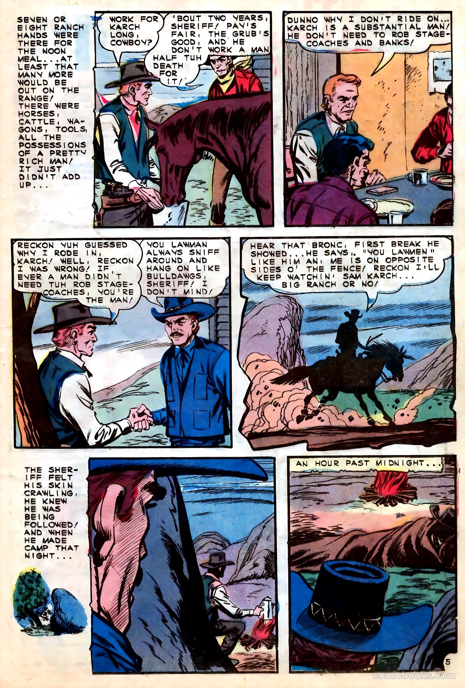 Outlaws of the West #55 — page 25 of 36