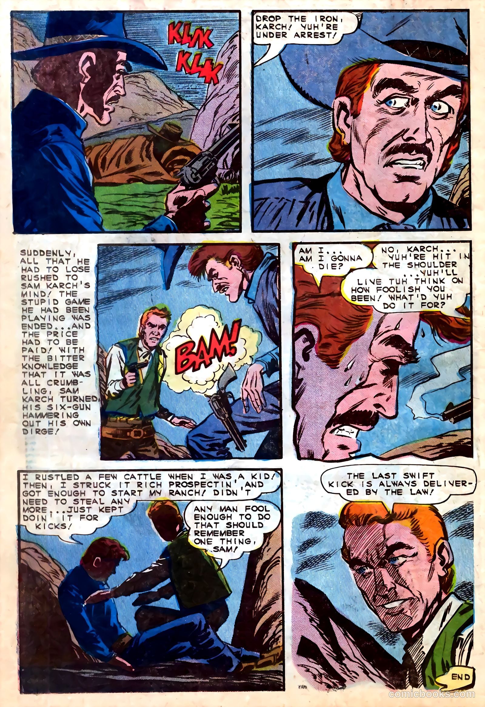 Outlaws of the West #55 — page 26 of 36