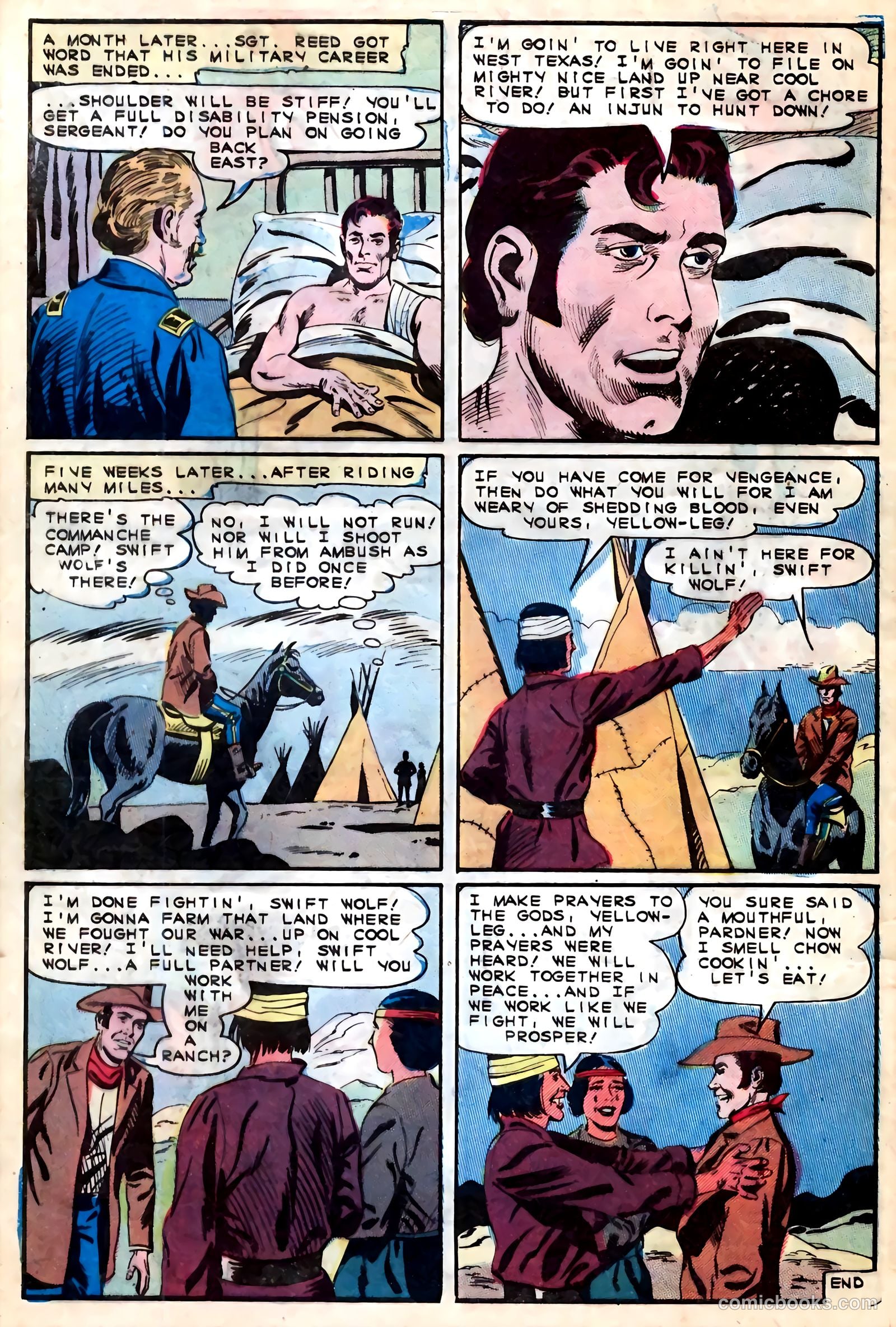 Outlaws of the West #55 — page 32 of 36