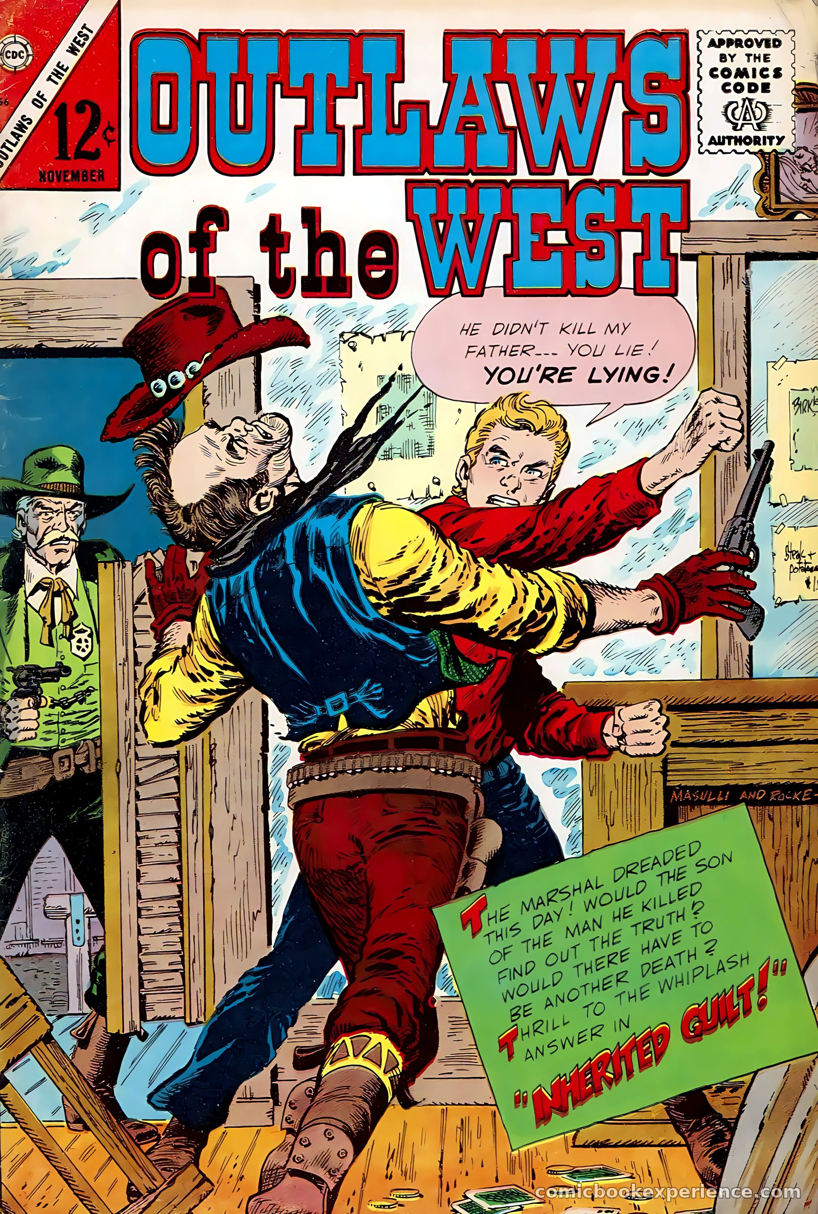 Outlaws of the West #56 — page 1 of 36