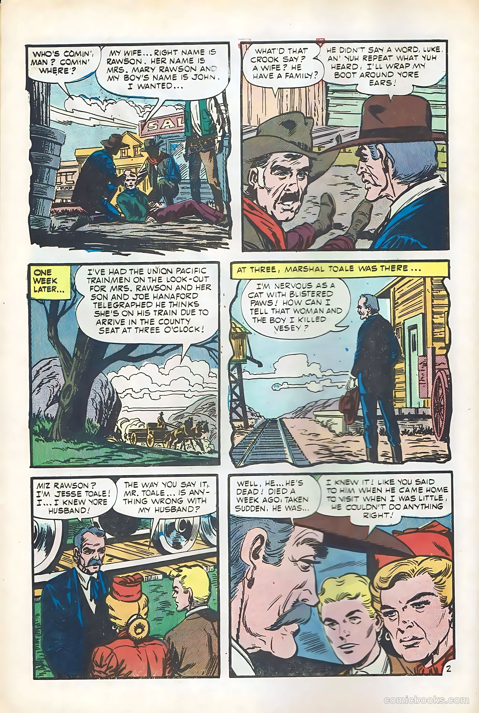 Outlaws of the West #56 — page 4 of 36