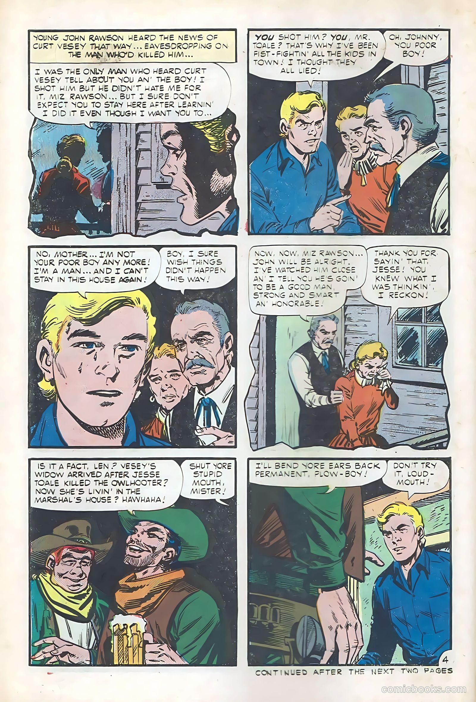 Outlaws of the West #56 — page 6 of 36