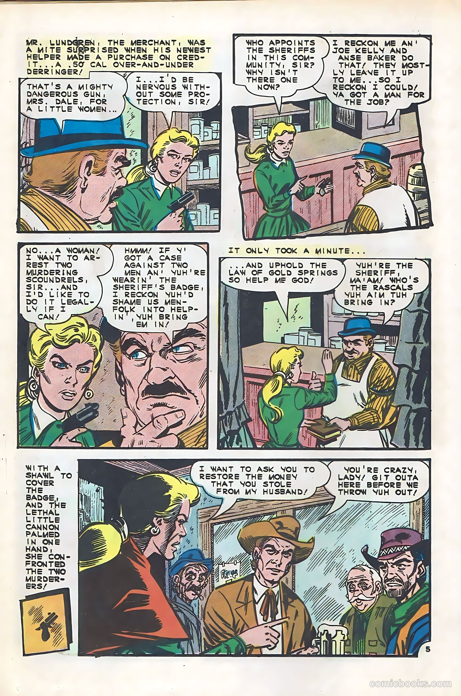 Outlaws of the West #56 — page 16 of 36