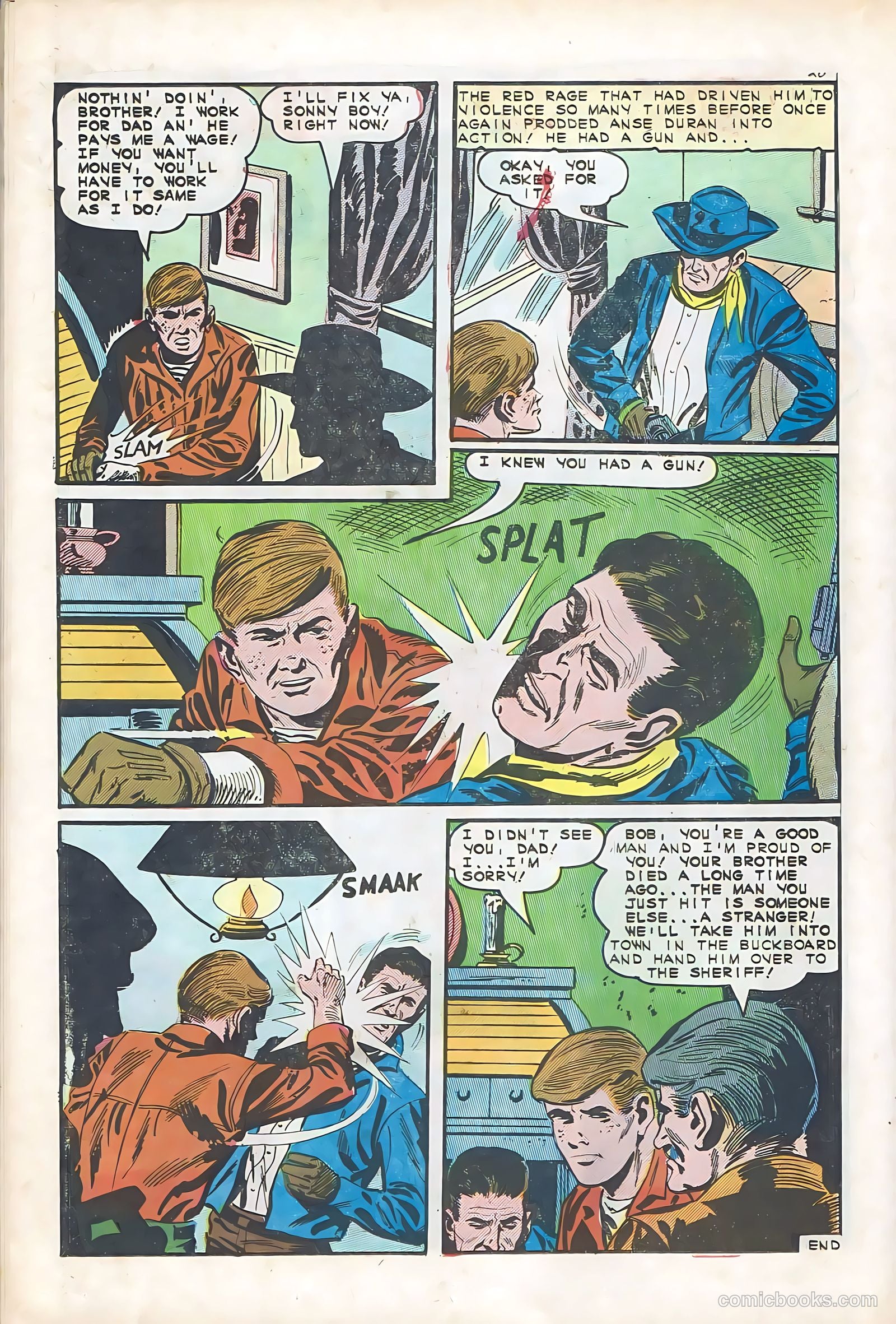 Outlaws of the West #56 — page 22 of 36