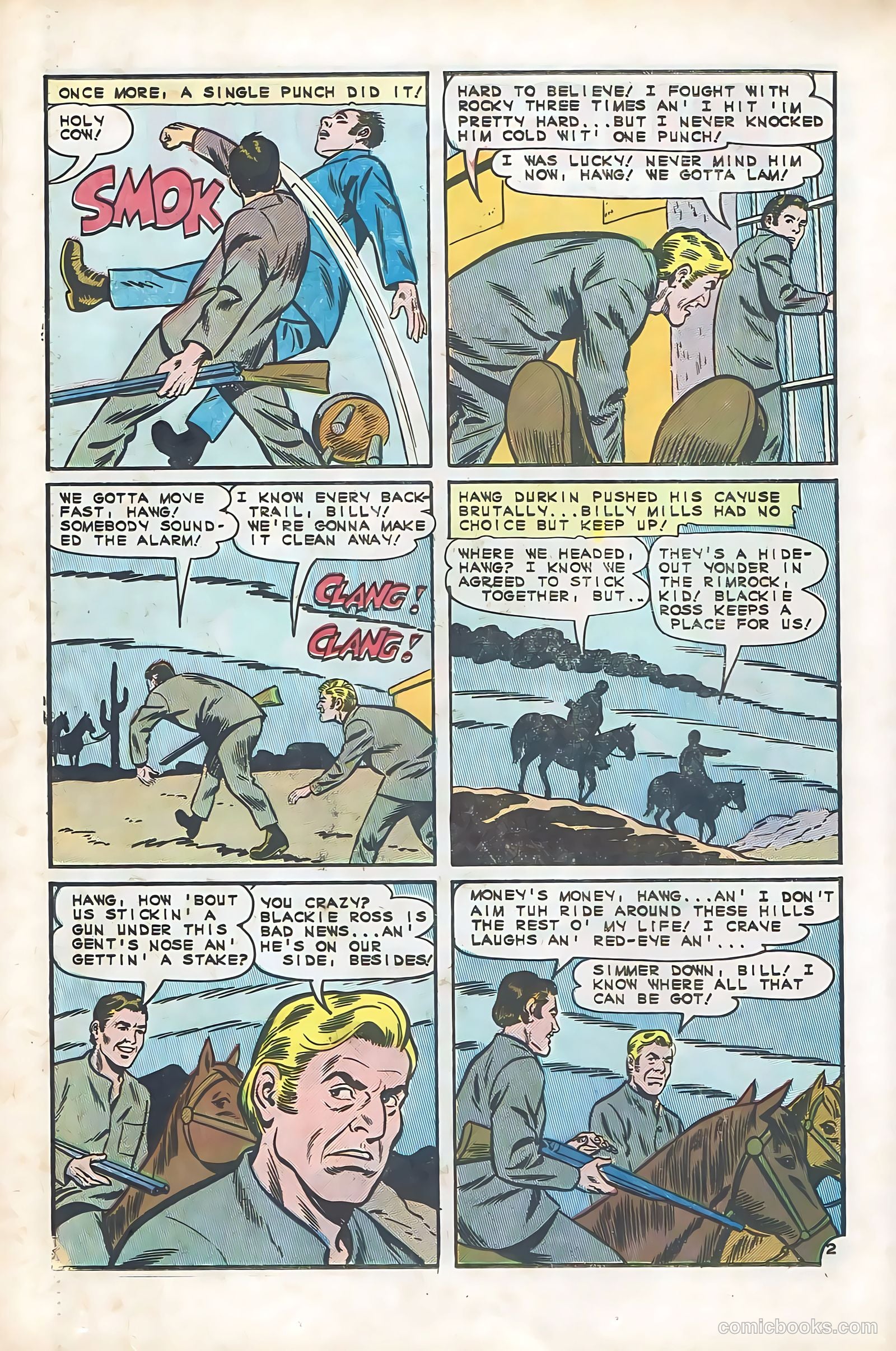 Outlaws of the West #56 — page 26 of 36