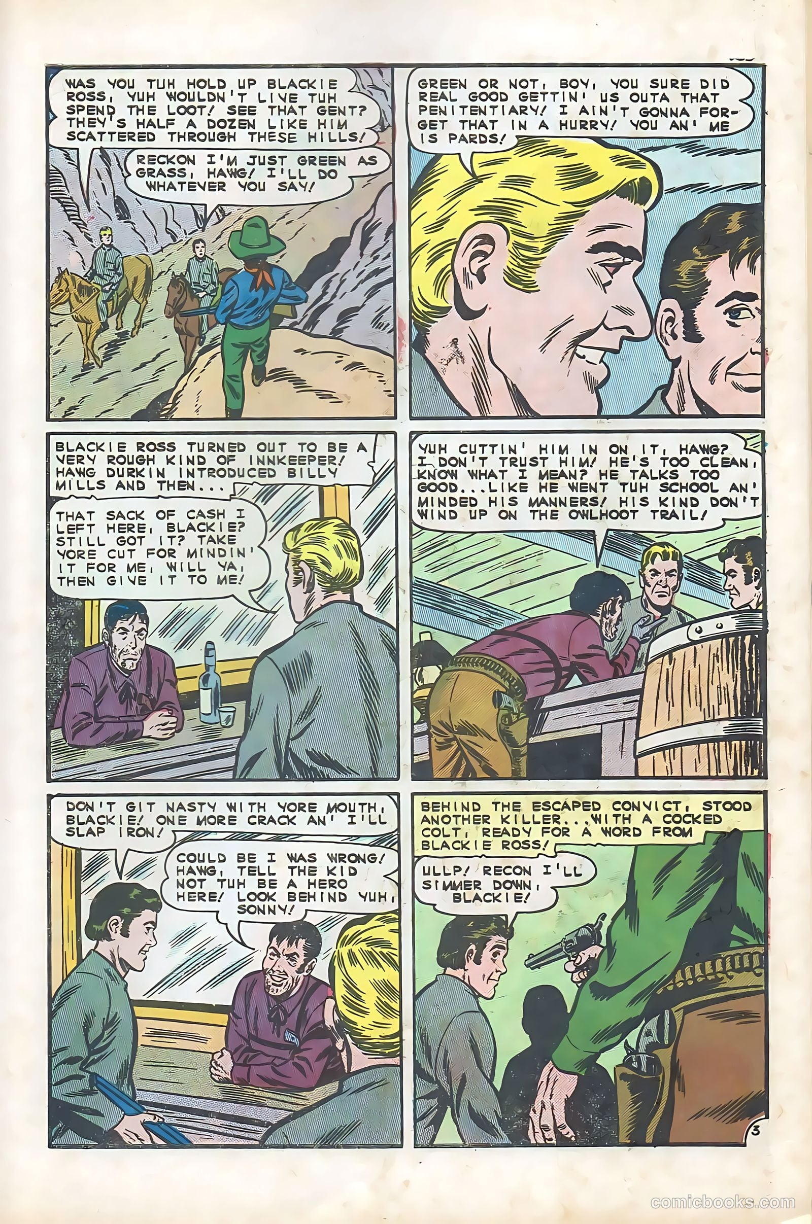 Outlaws of the West #56 — page 27 of 36