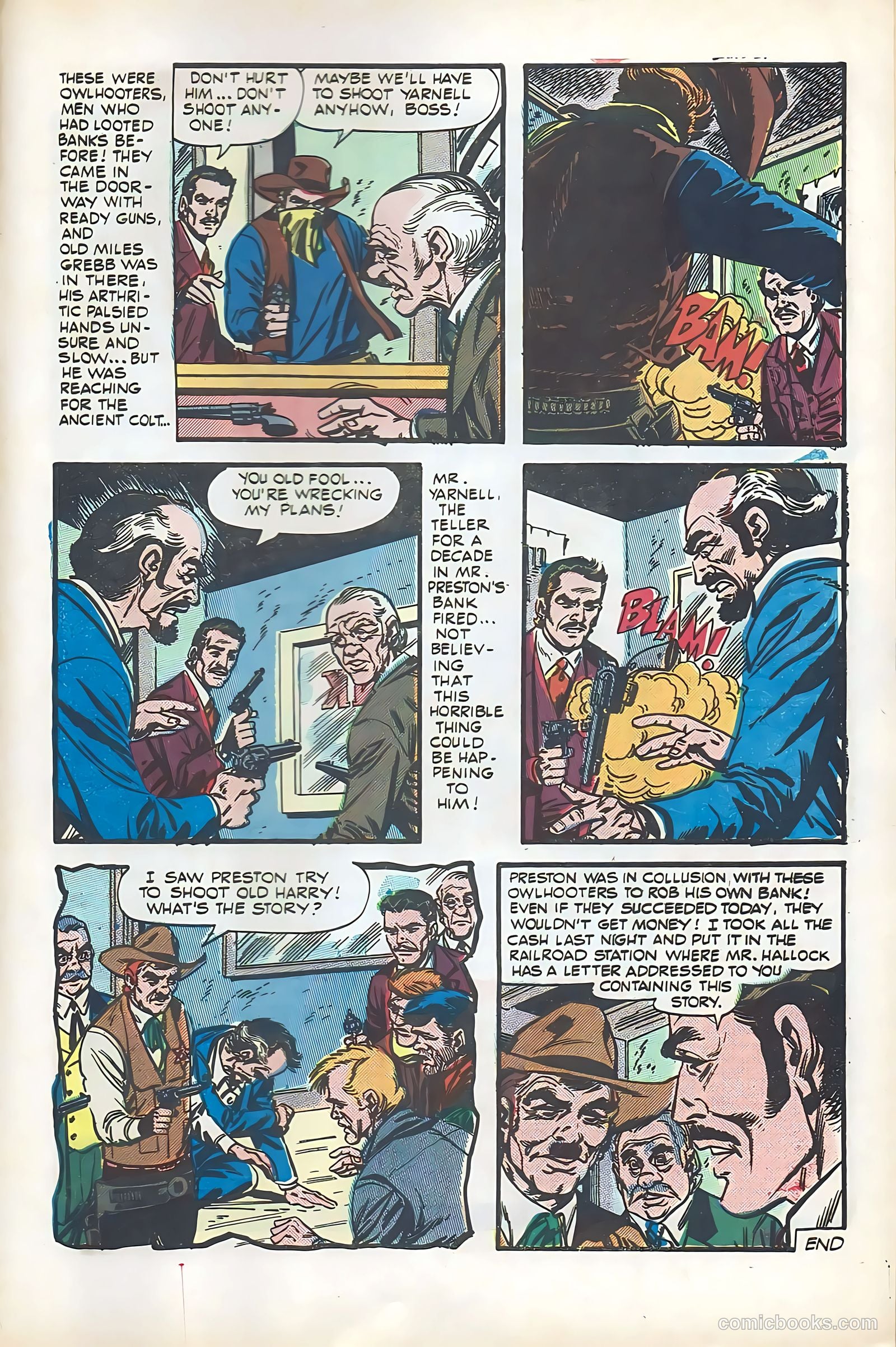 Outlaws of the West #56 — page 33 of 36