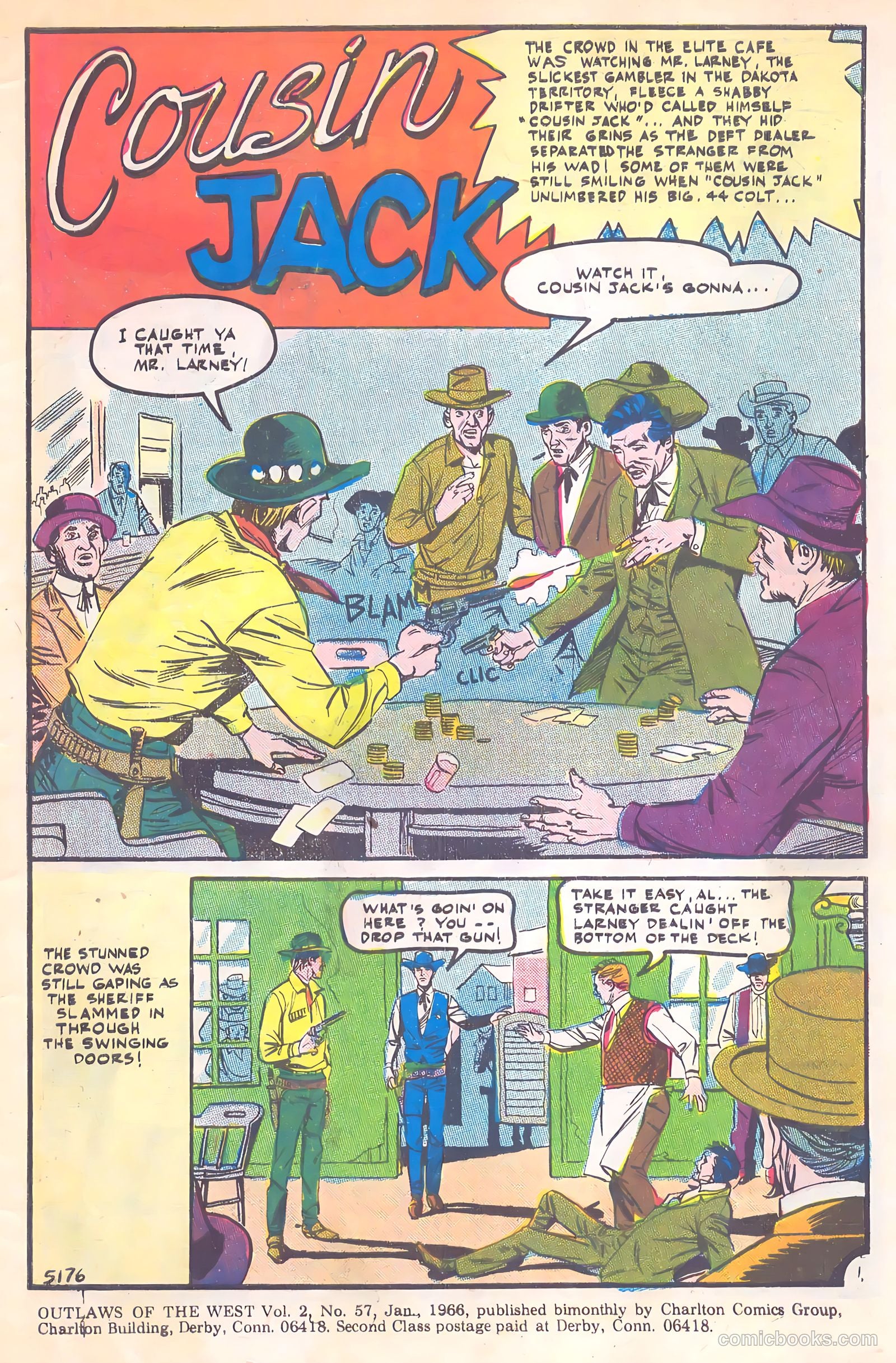 Outlaws of the West #57 — page 3 of 36