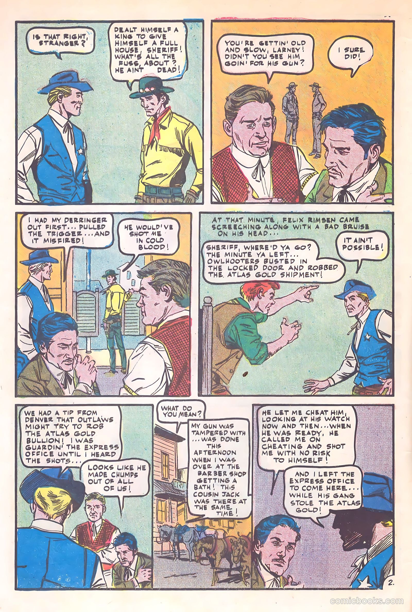 Outlaws of the West #57 — page 4 of 36