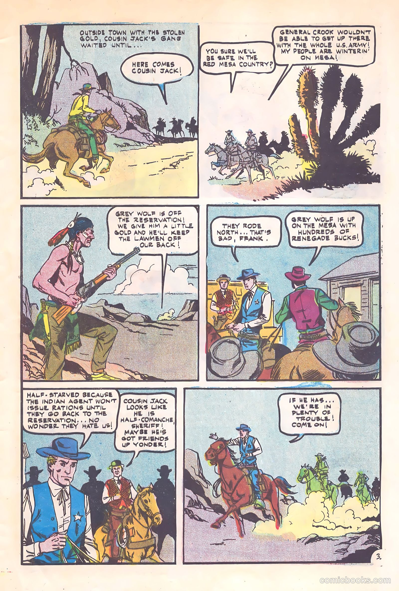 Outlaws of the West #57 — page 5 of 36