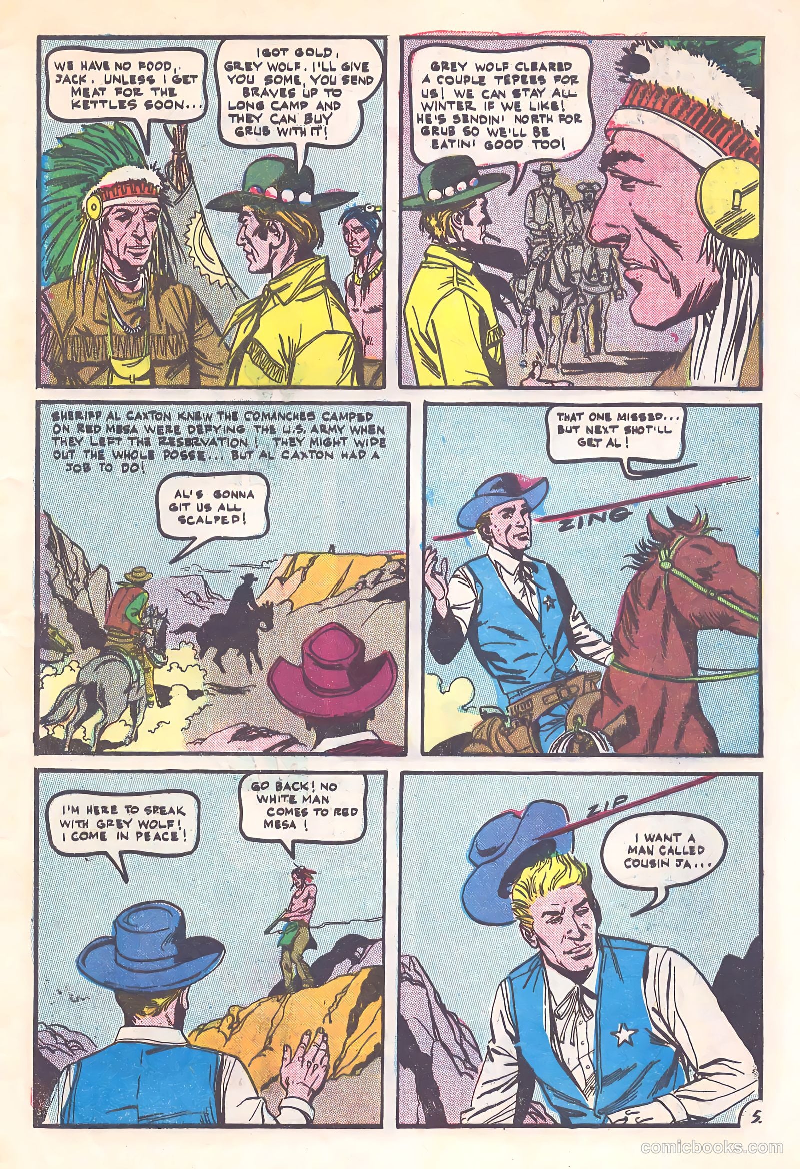 Outlaws of the West #57 — page 9 of 36