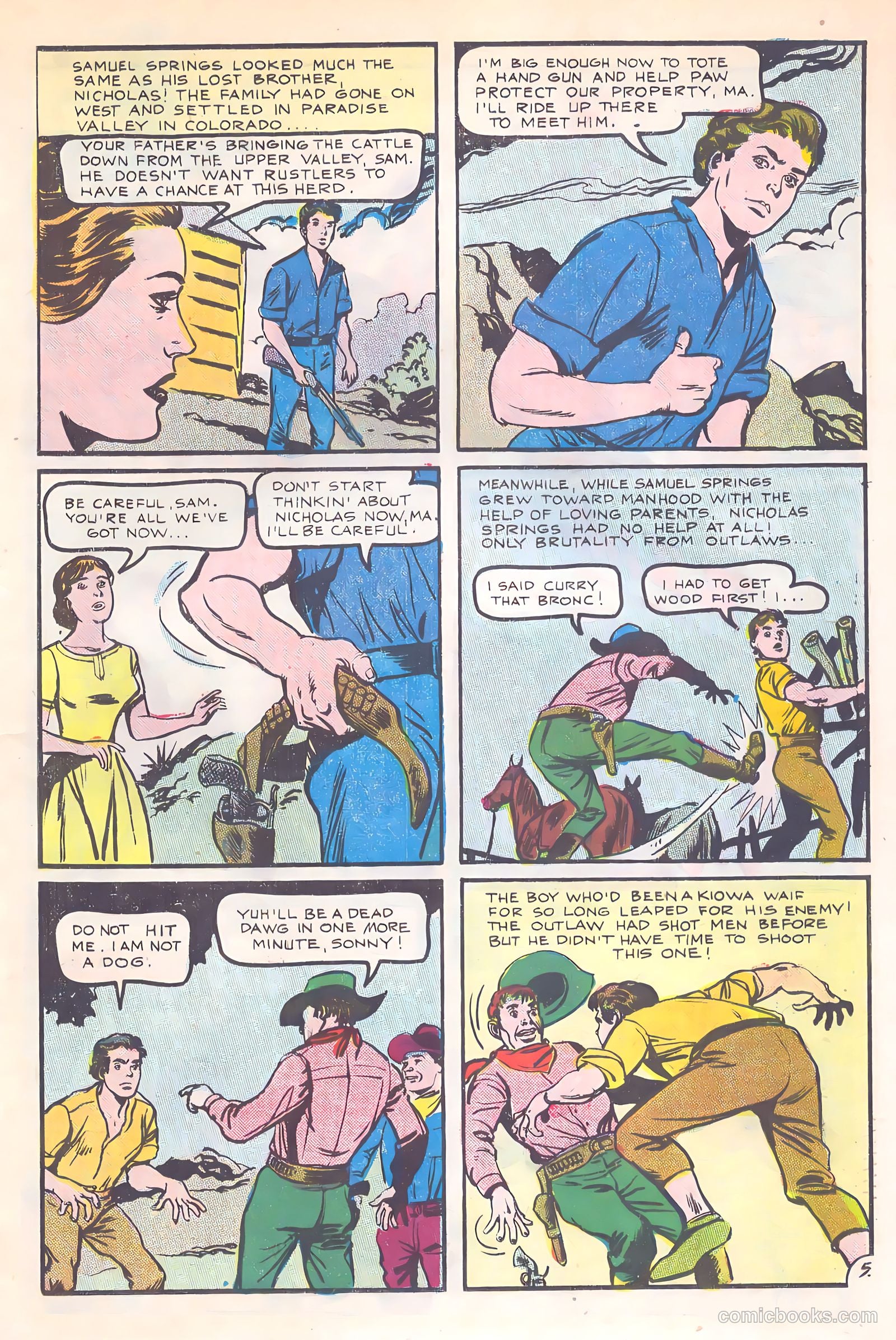 Outlaws of the West #57 — page 19 of 36