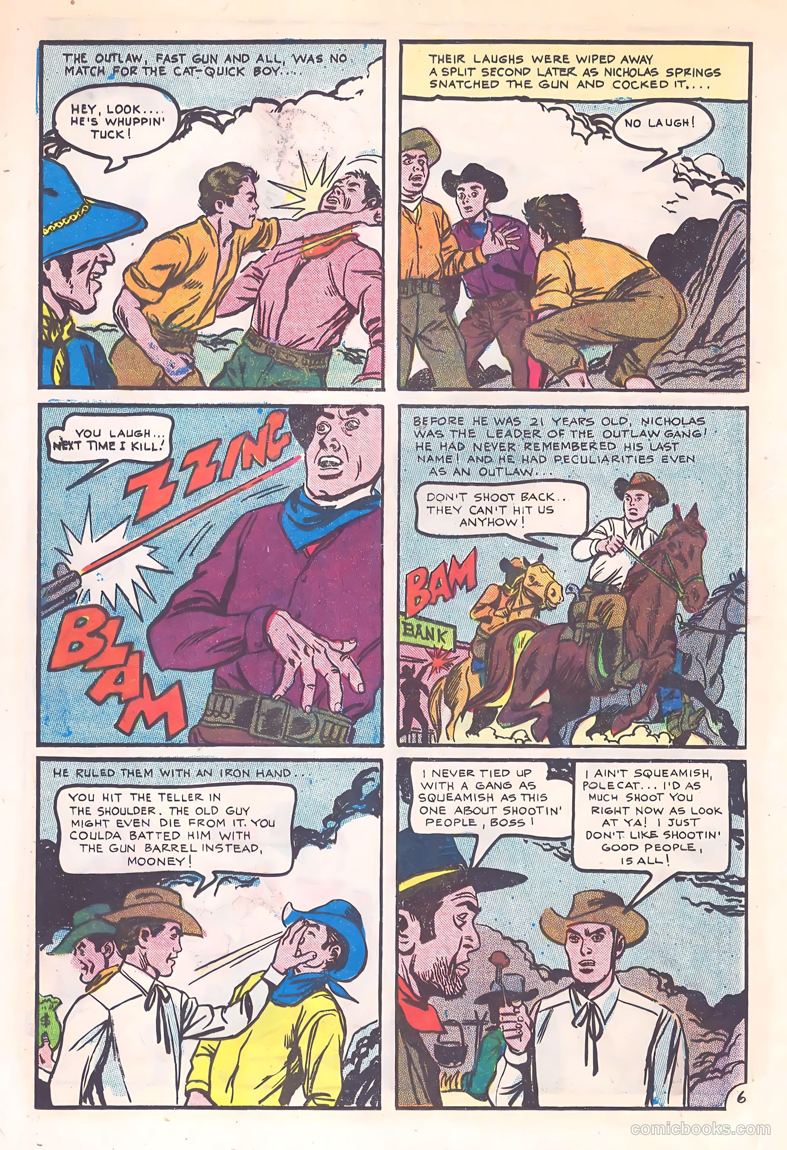 Outlaws of the West #57 — page 20 of 36