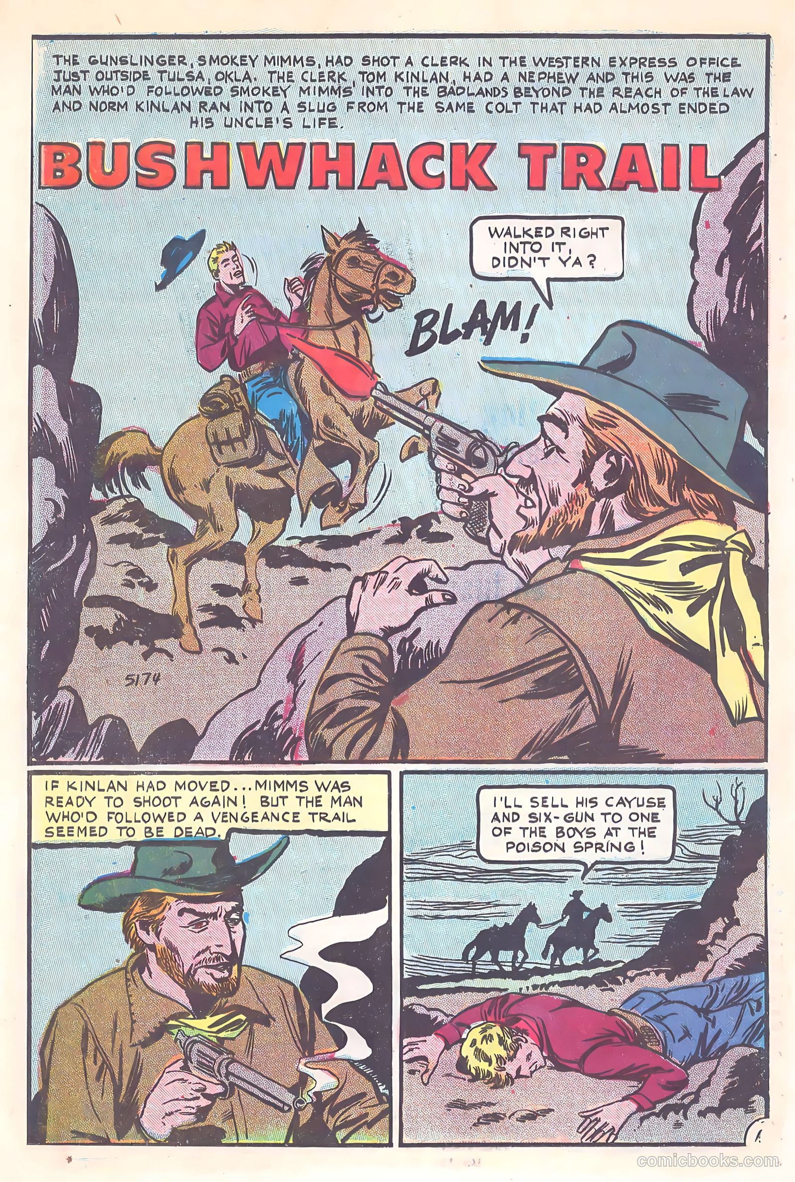 Outlaws of the West #57 — page 25 of 36