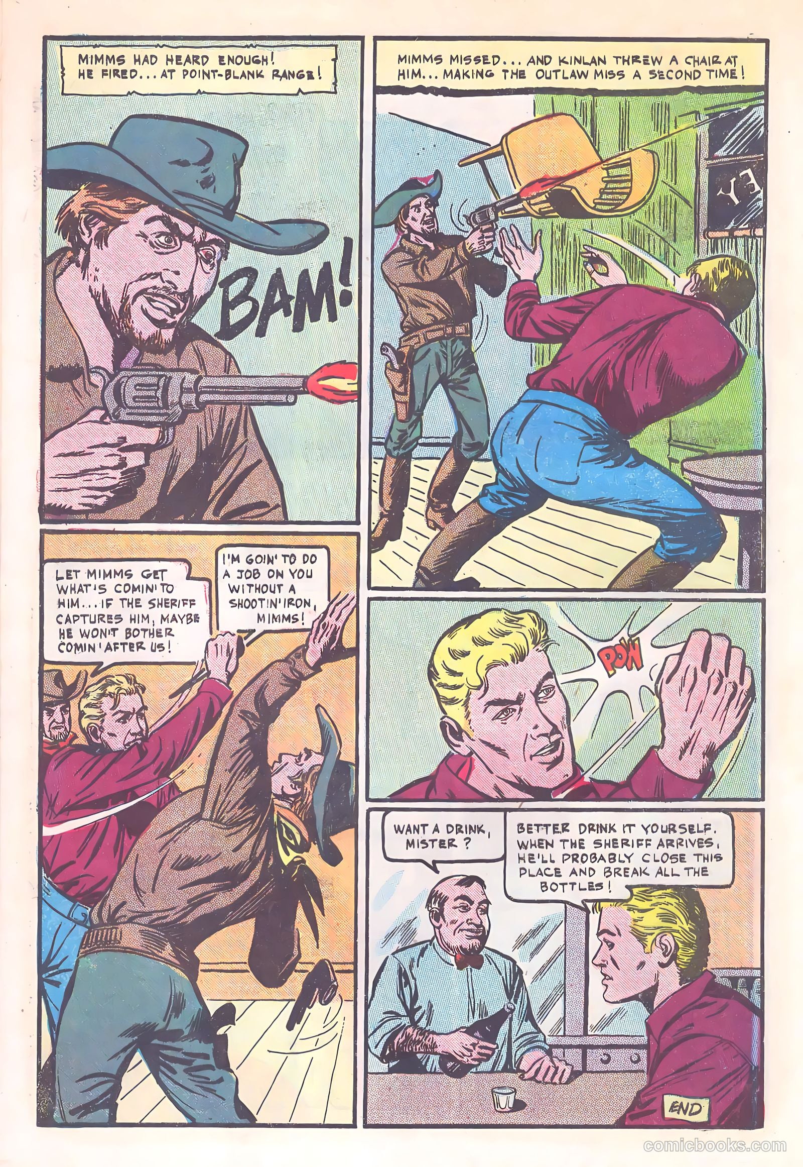 Outlaws of the West #57 — page 28 of 36