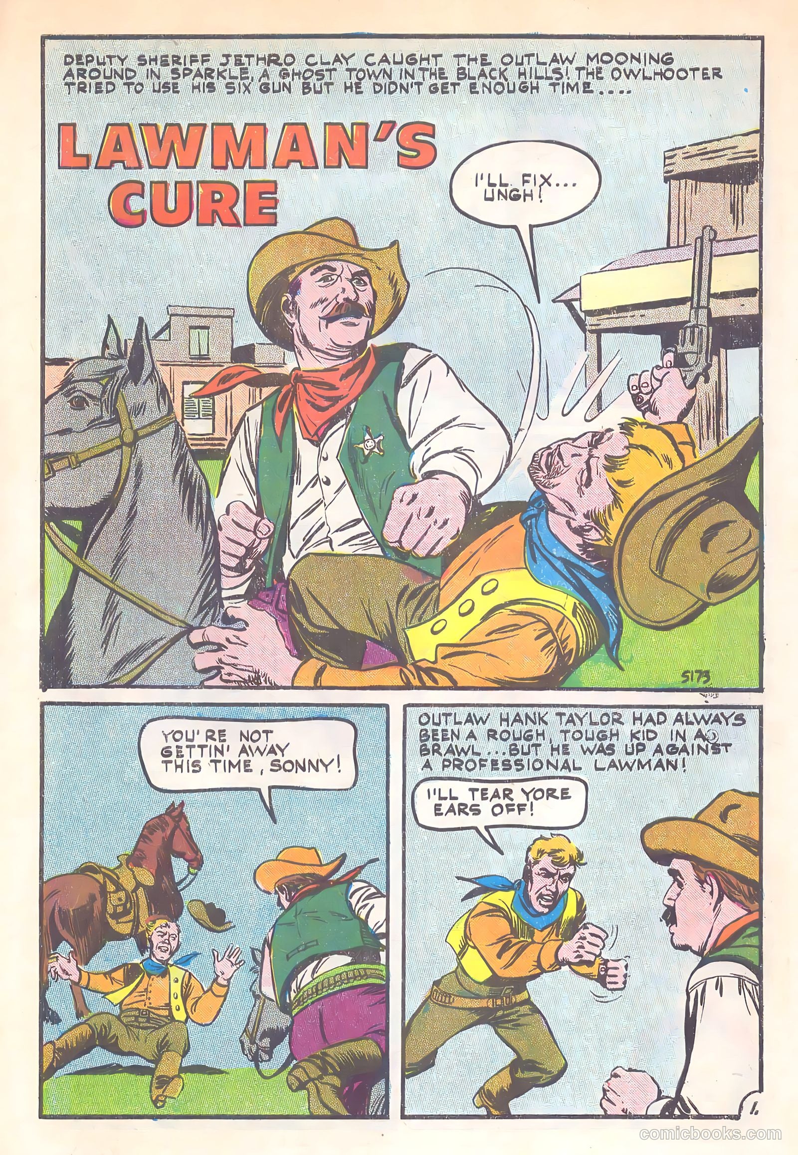 Outlaws of the West #57 — page 31 of 36