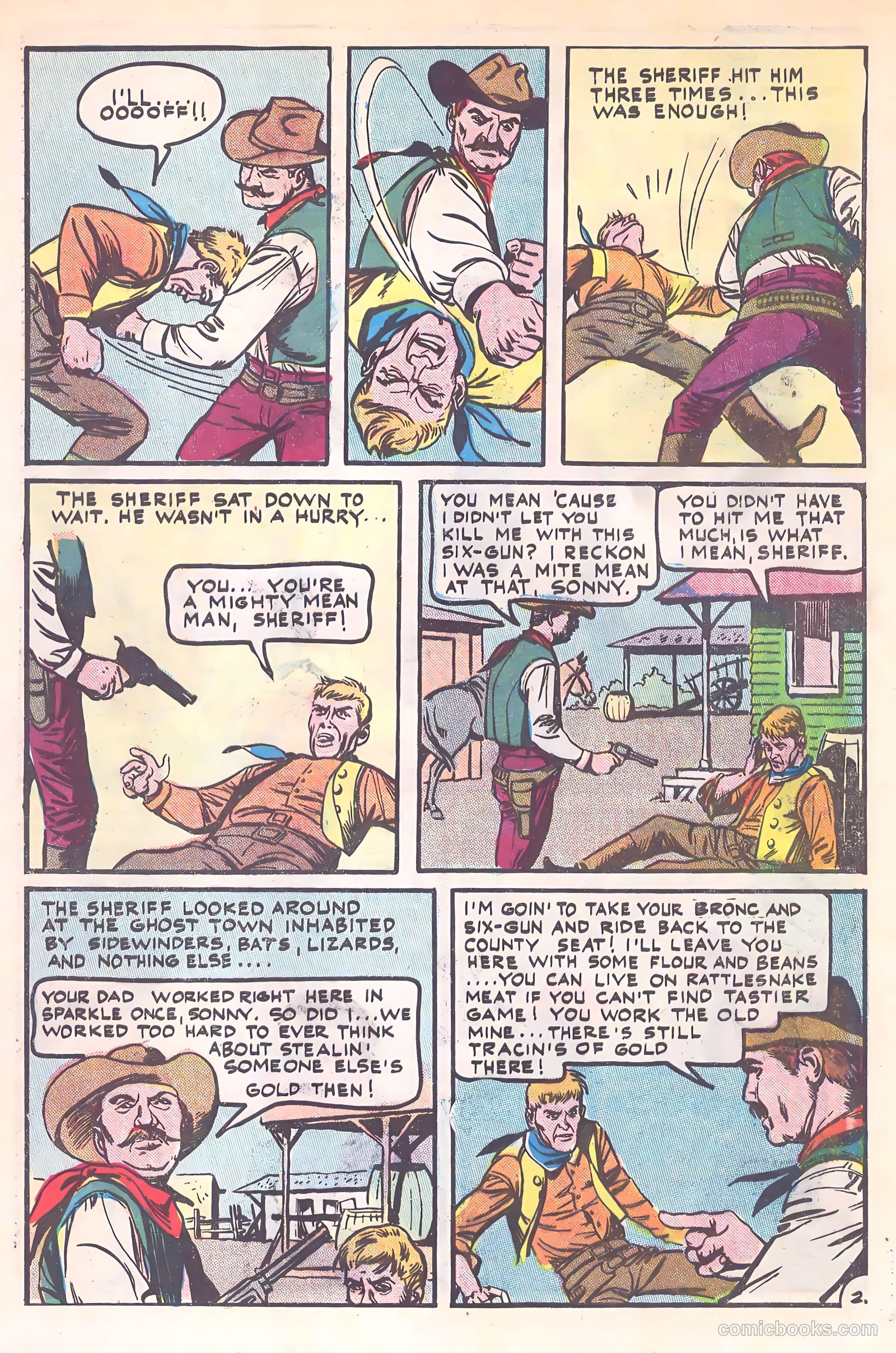 Outlaws of the West #57 — page 32 of 36