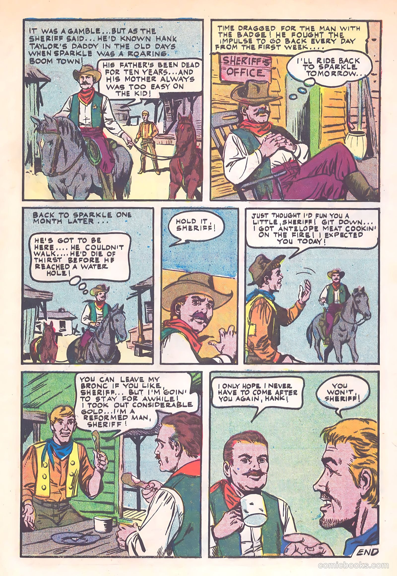 Outlaws of the West #57 — page 33 of 36