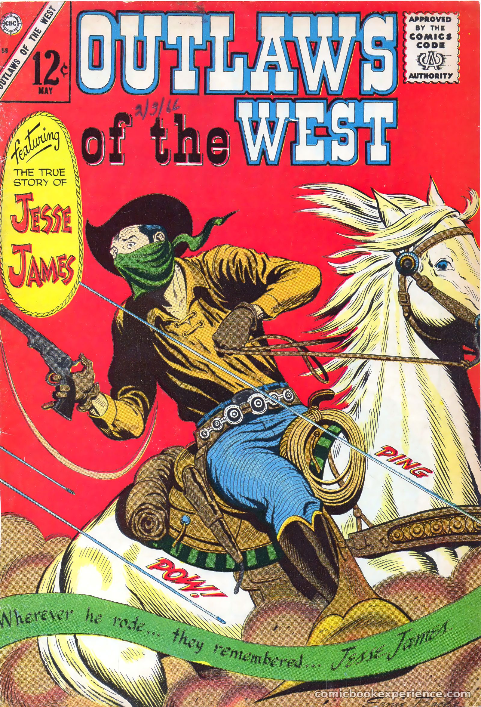 Outlaws of the West #58 — page 1 of 36