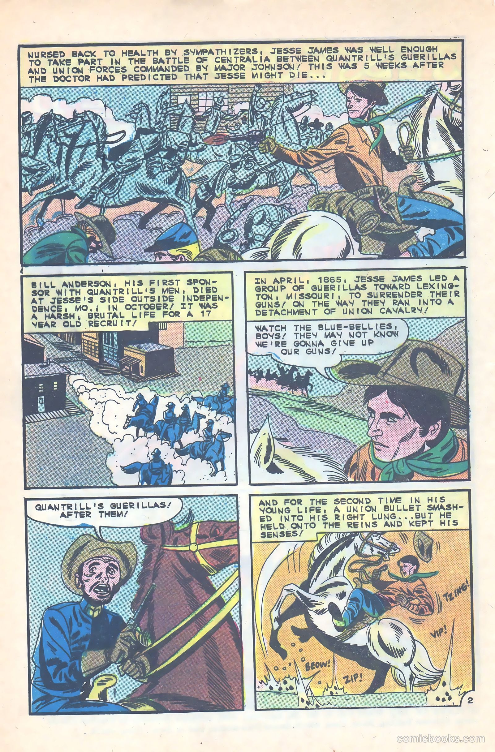Outlaws of the West #58 — page 4 of 36