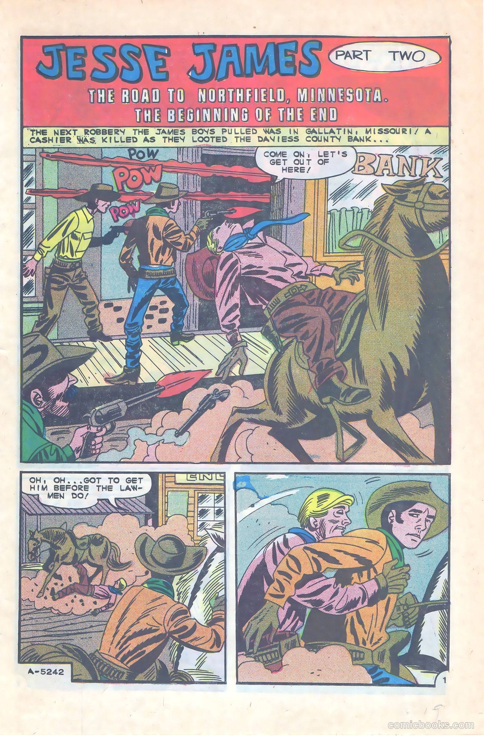 Outlaws of the West #58 — page 15 of 36