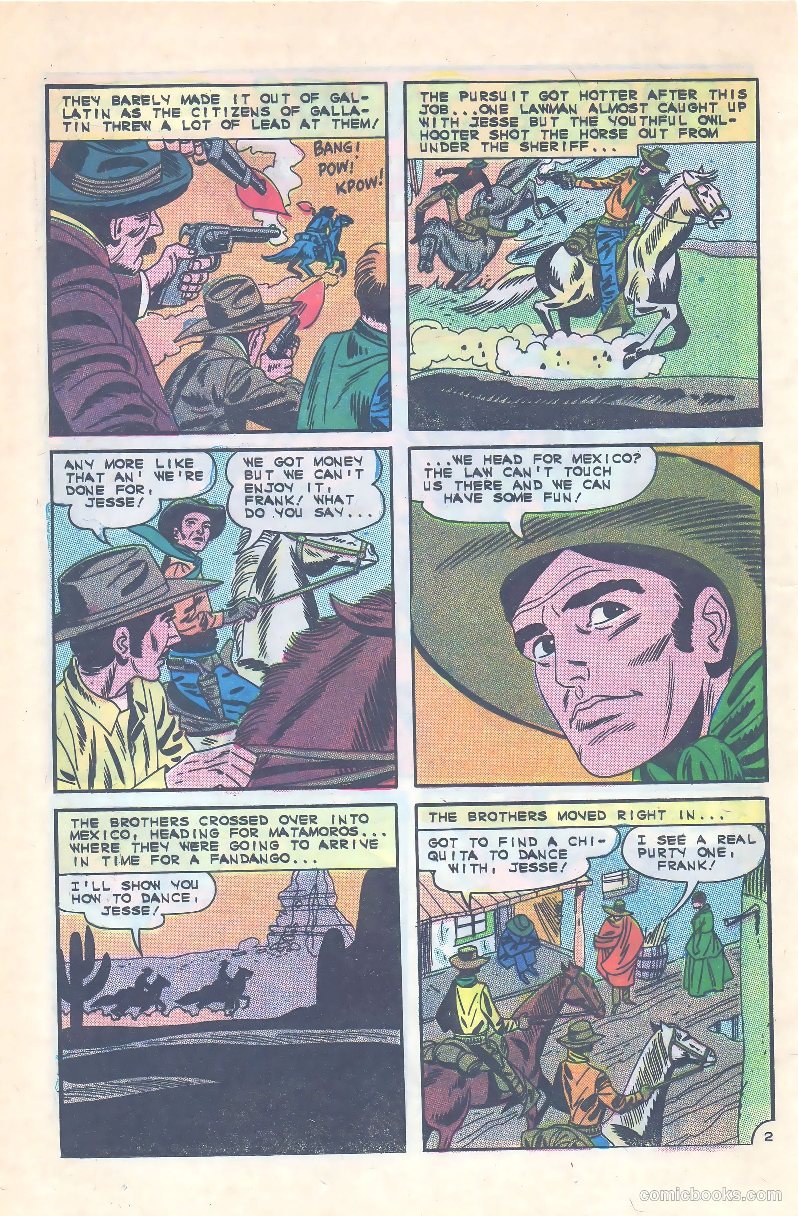 Outlaws of the West #58 — page 16 of 36
