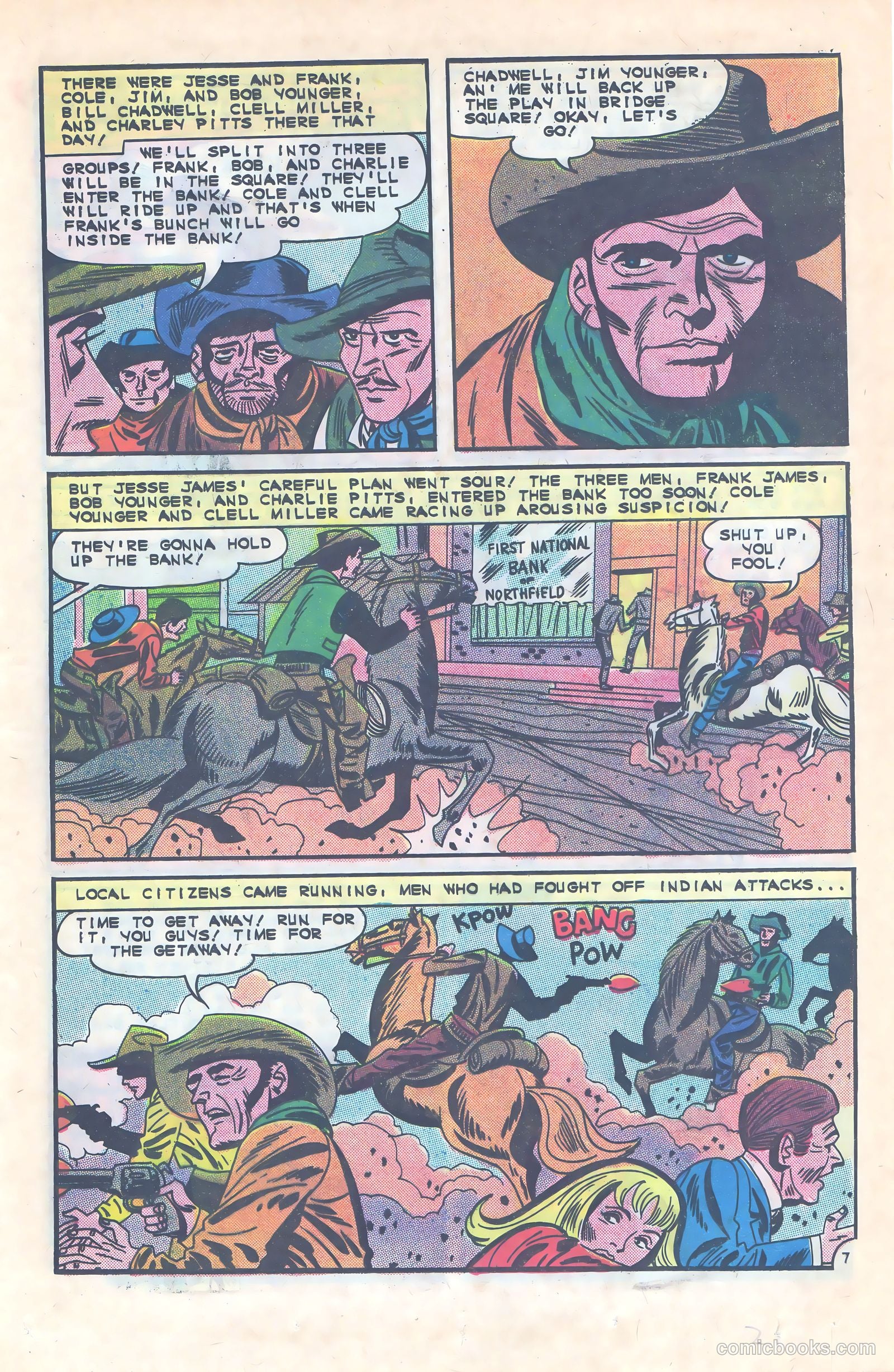 Outlaws of the West #58 — page 21 of 36