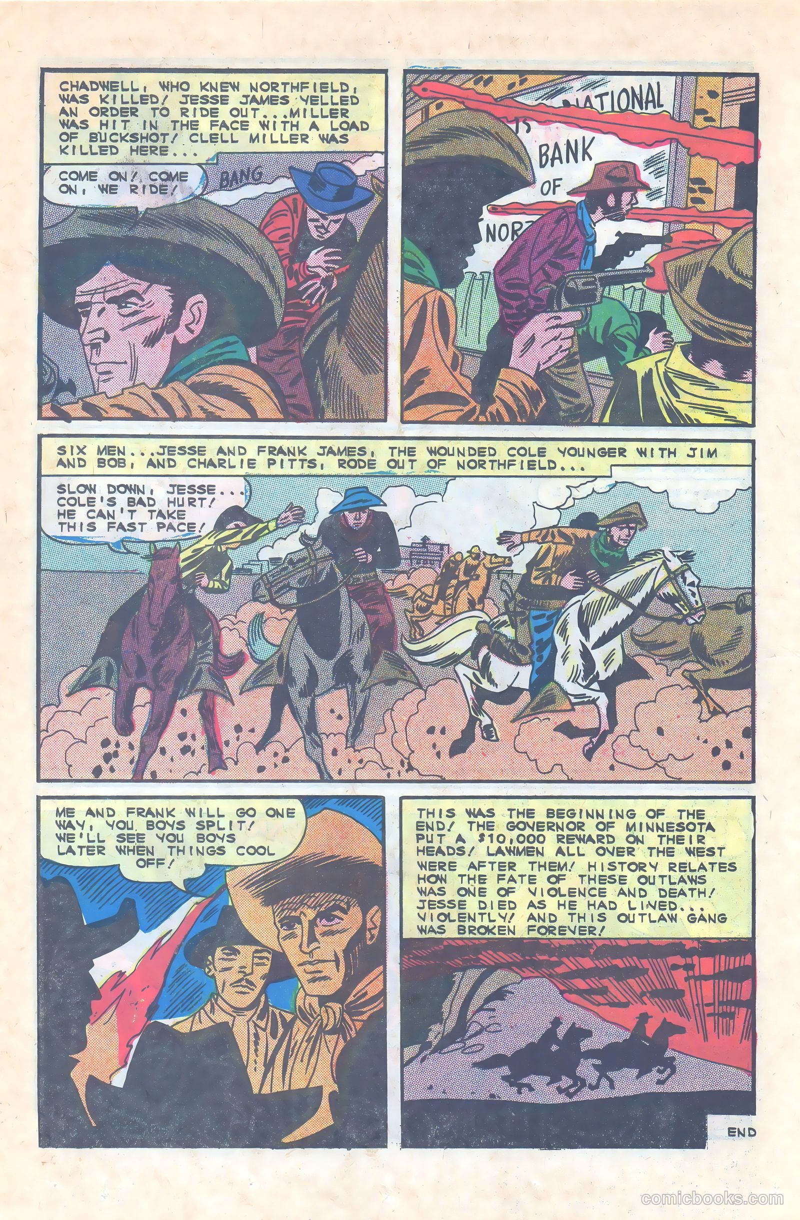 Outlaws of the West #58 — page 22 of 36