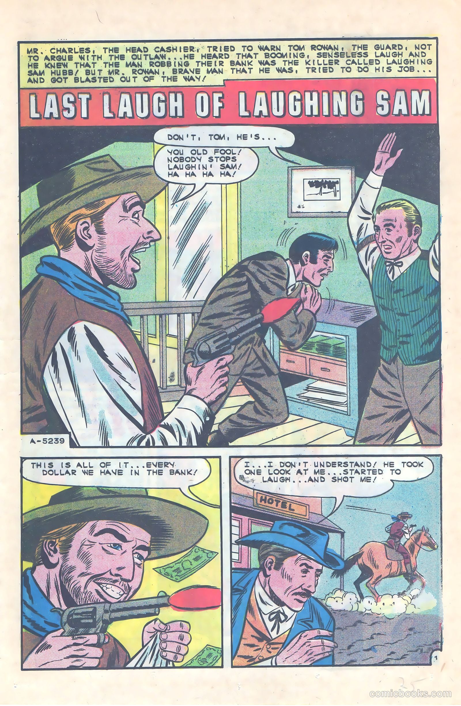 Outlaws of the West #58 — page 25 of 36