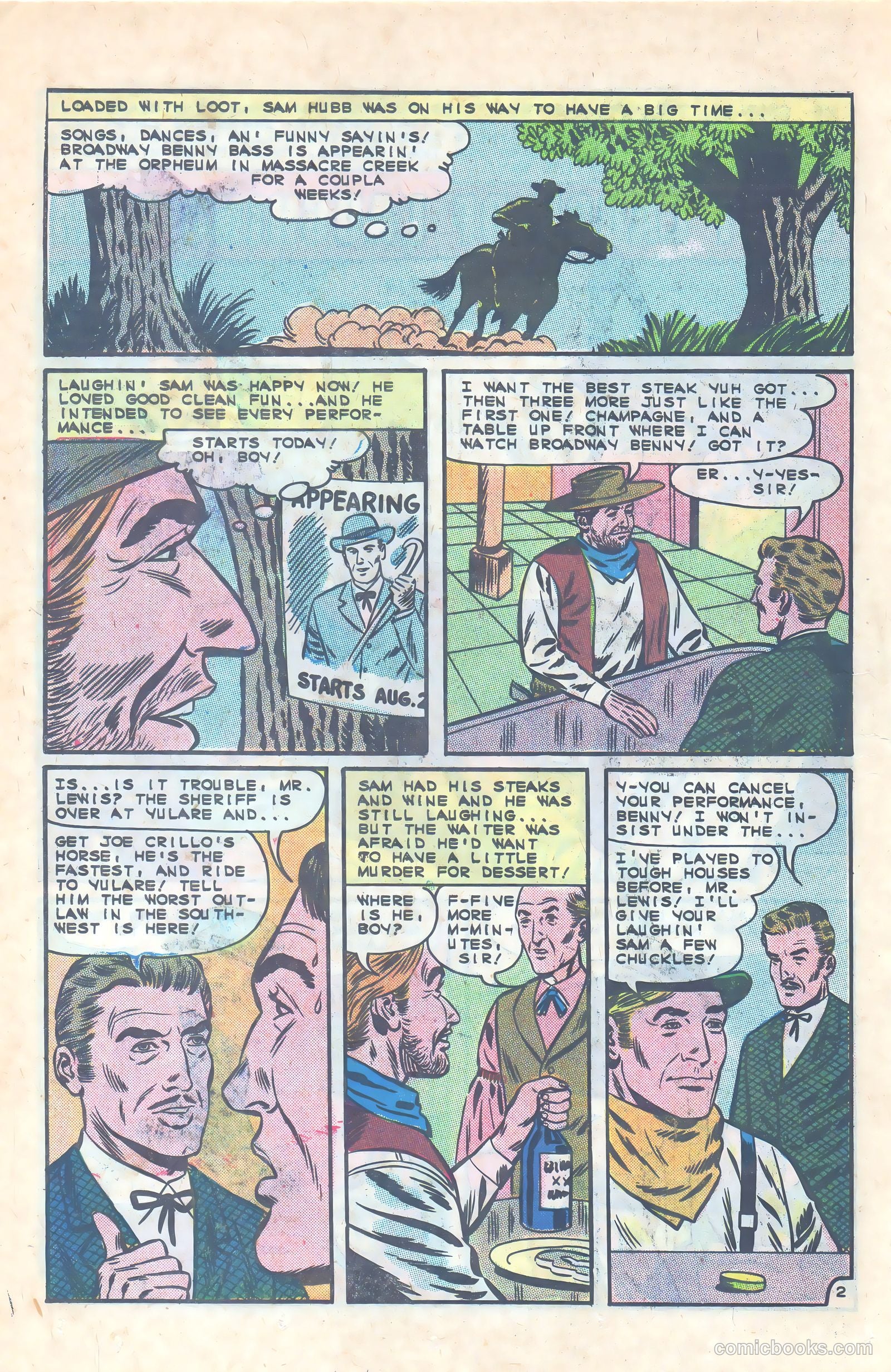 Outlaws of the West #58 — page 26 of 36