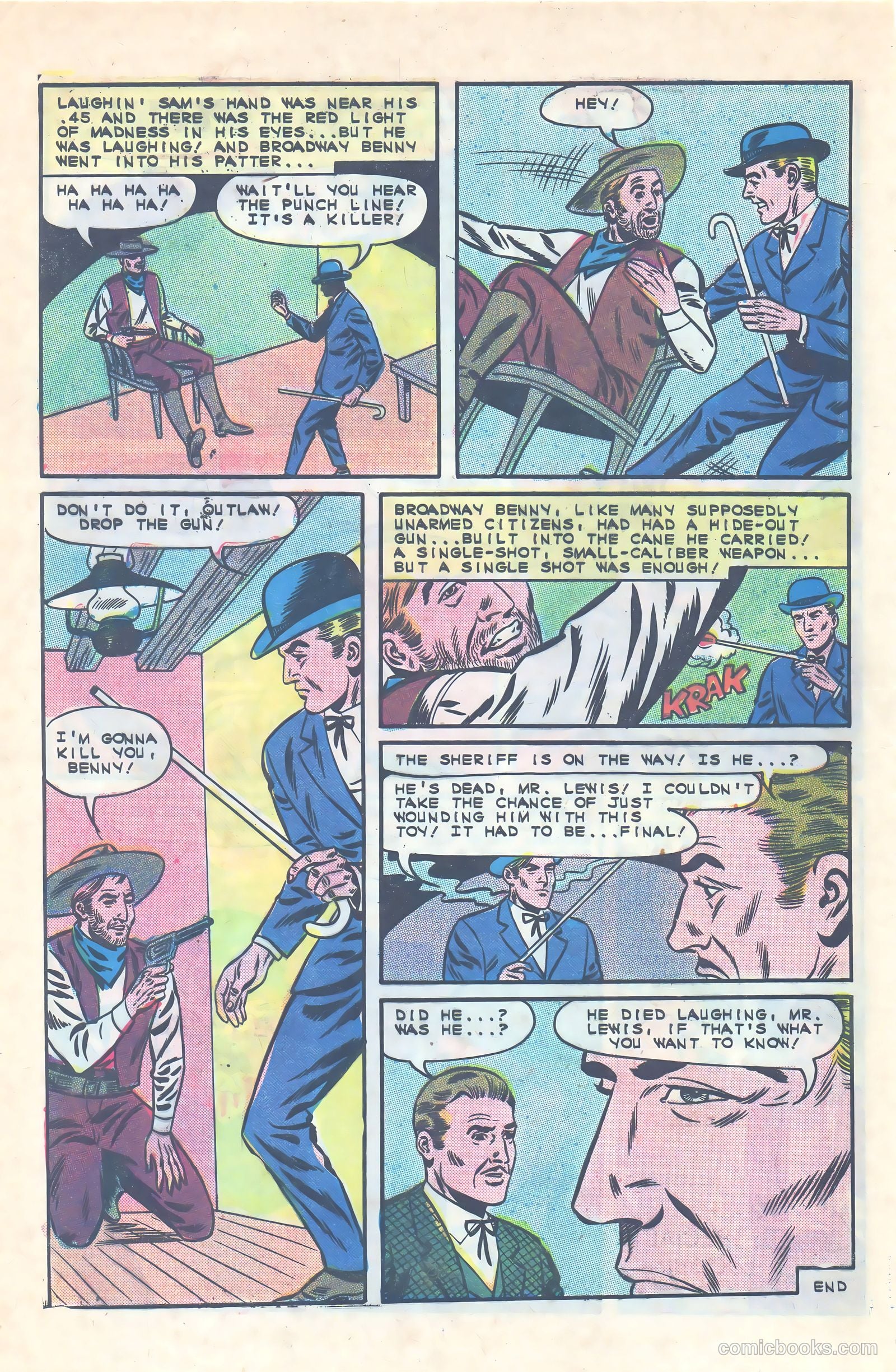 Outlaws of the West #58 — page 28 of 36