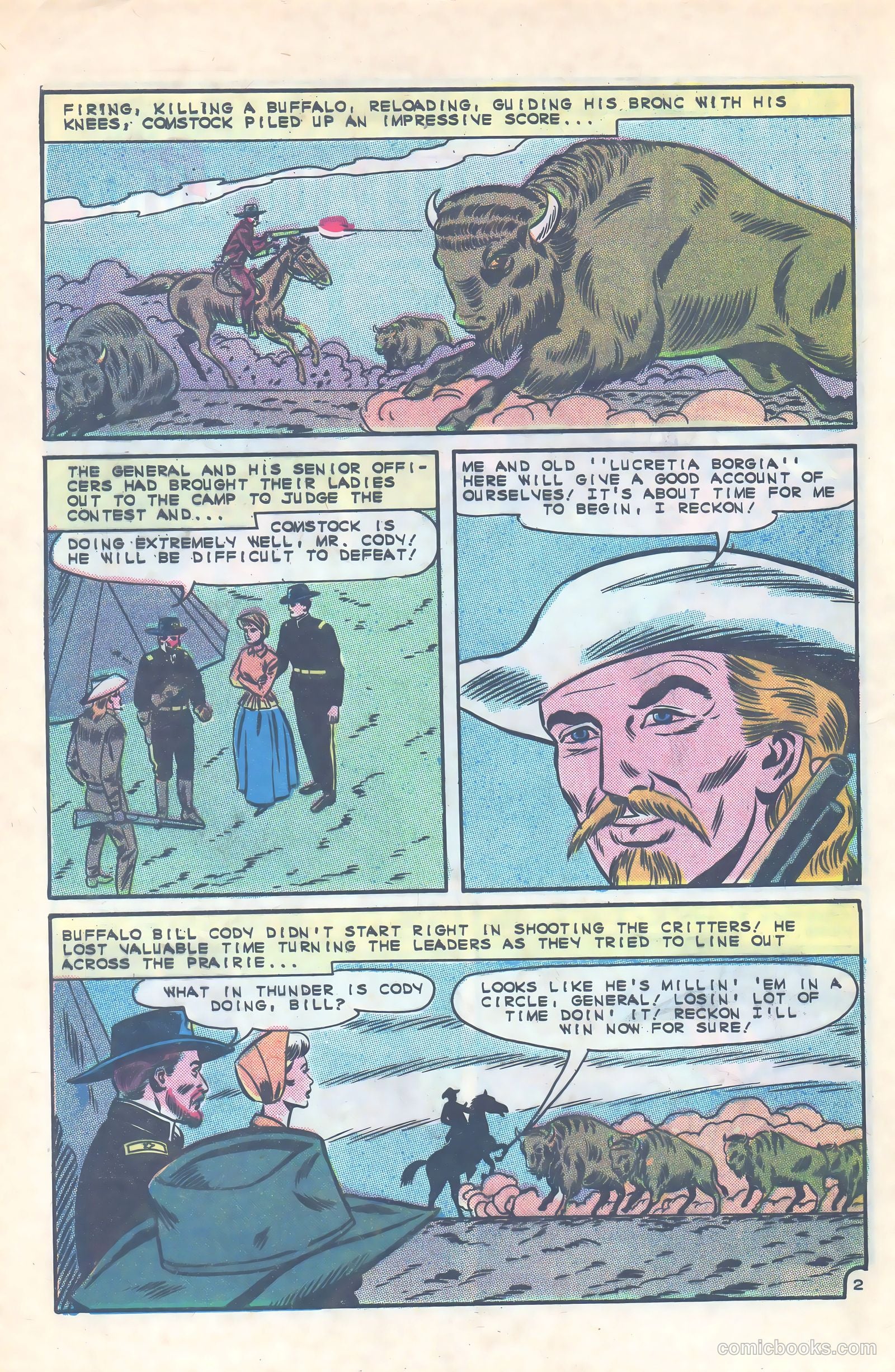 Outlaws of the West #58 — page 32 of 36
