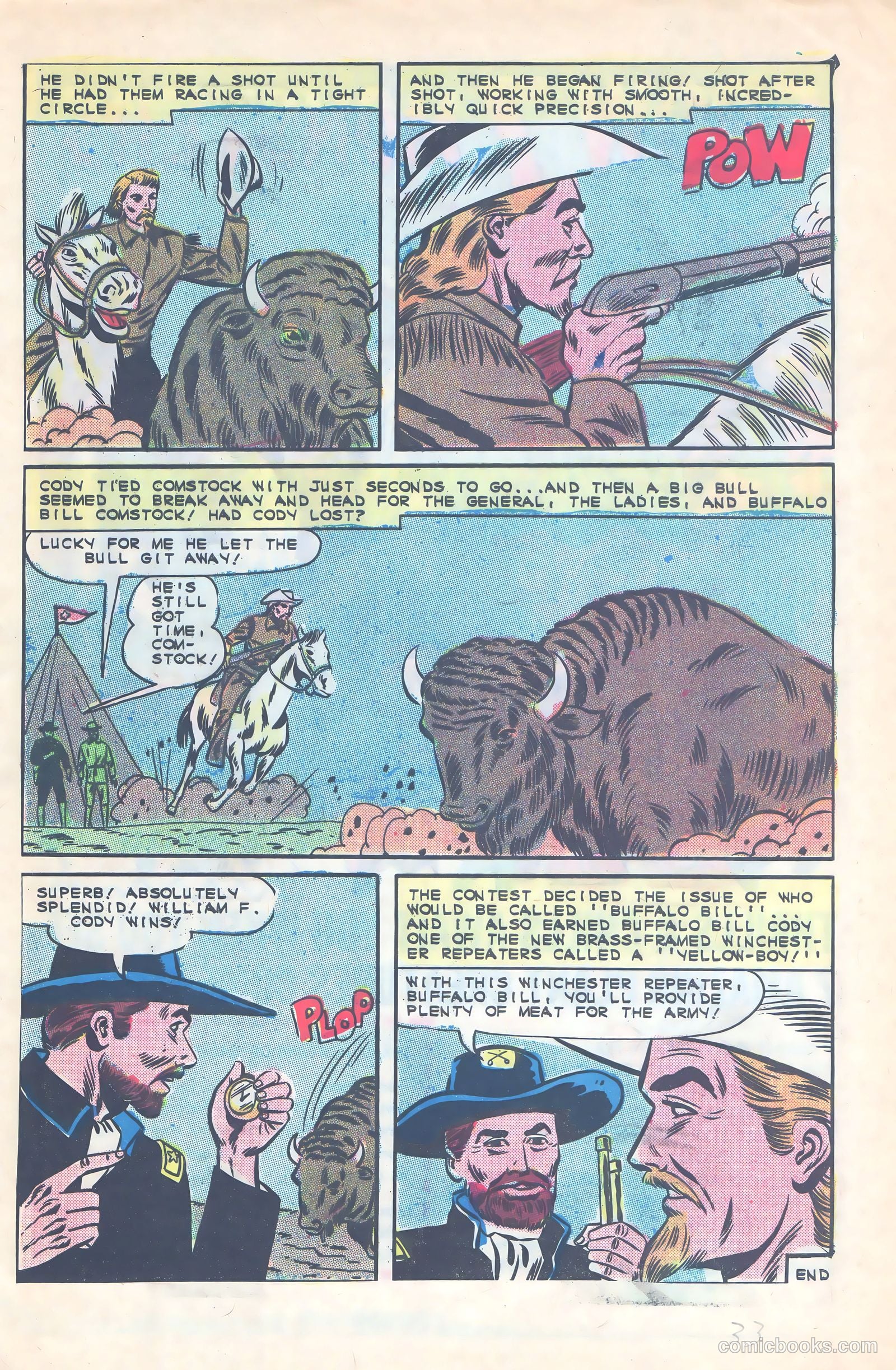 Outlaws of the West #58 — page 33 of 36