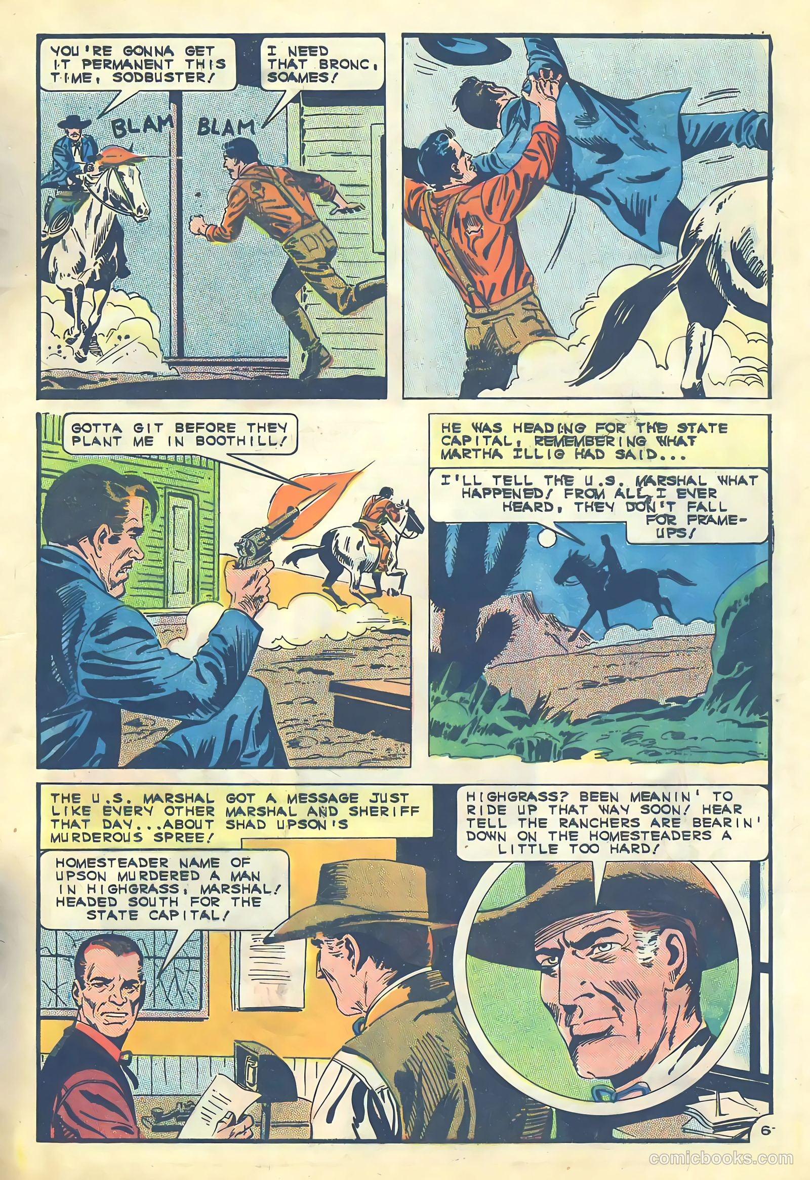 Outlaws of the West #59 — page 9 of 36