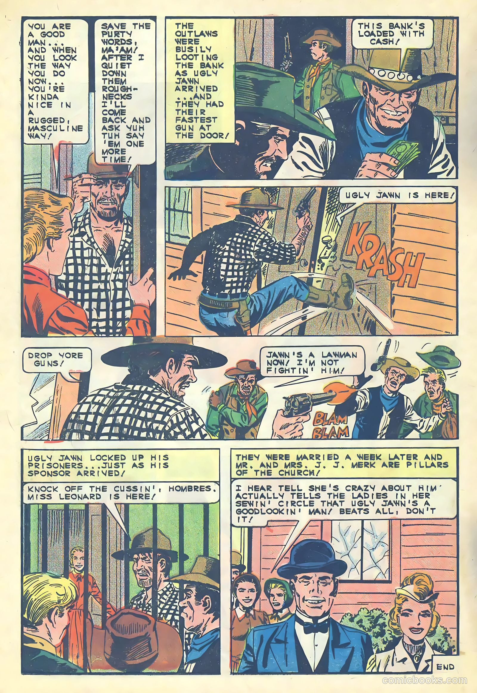 Outlaws of the West #59 — page 16 of 36