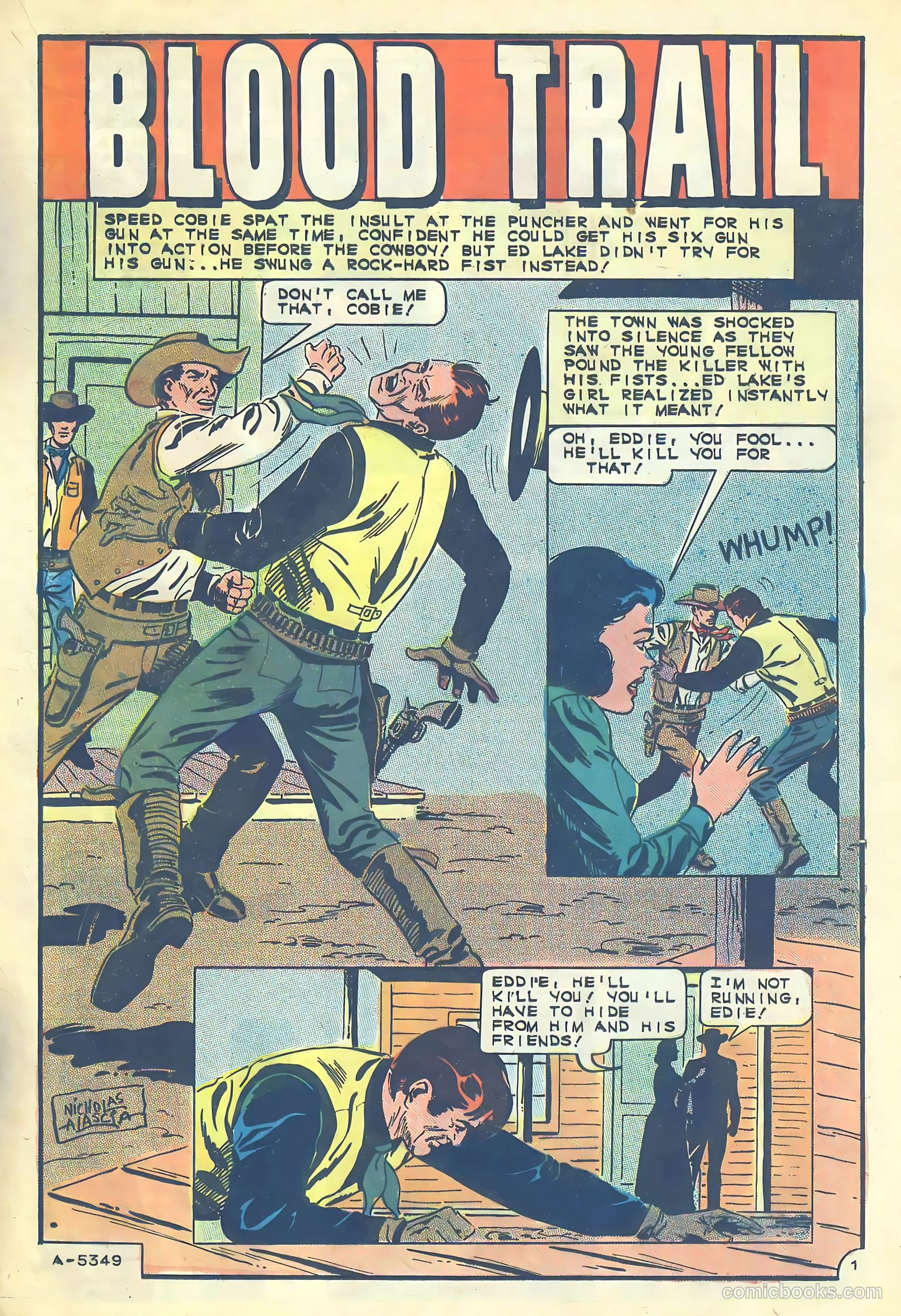 Outlaws of the West #59 — page 21 of 36