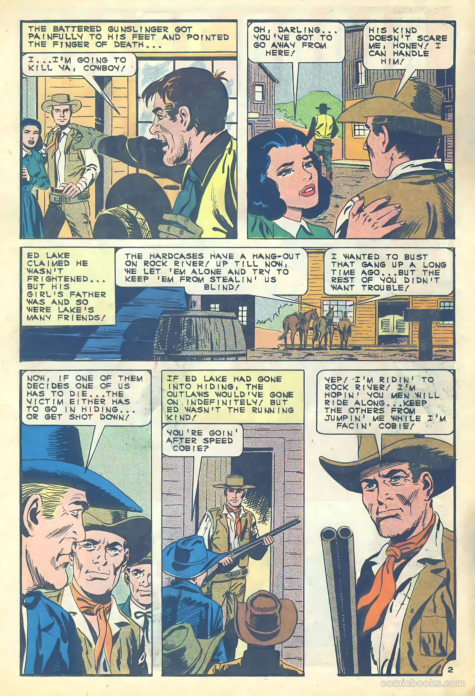 Outlaws of the West #59 — page 22 of 36