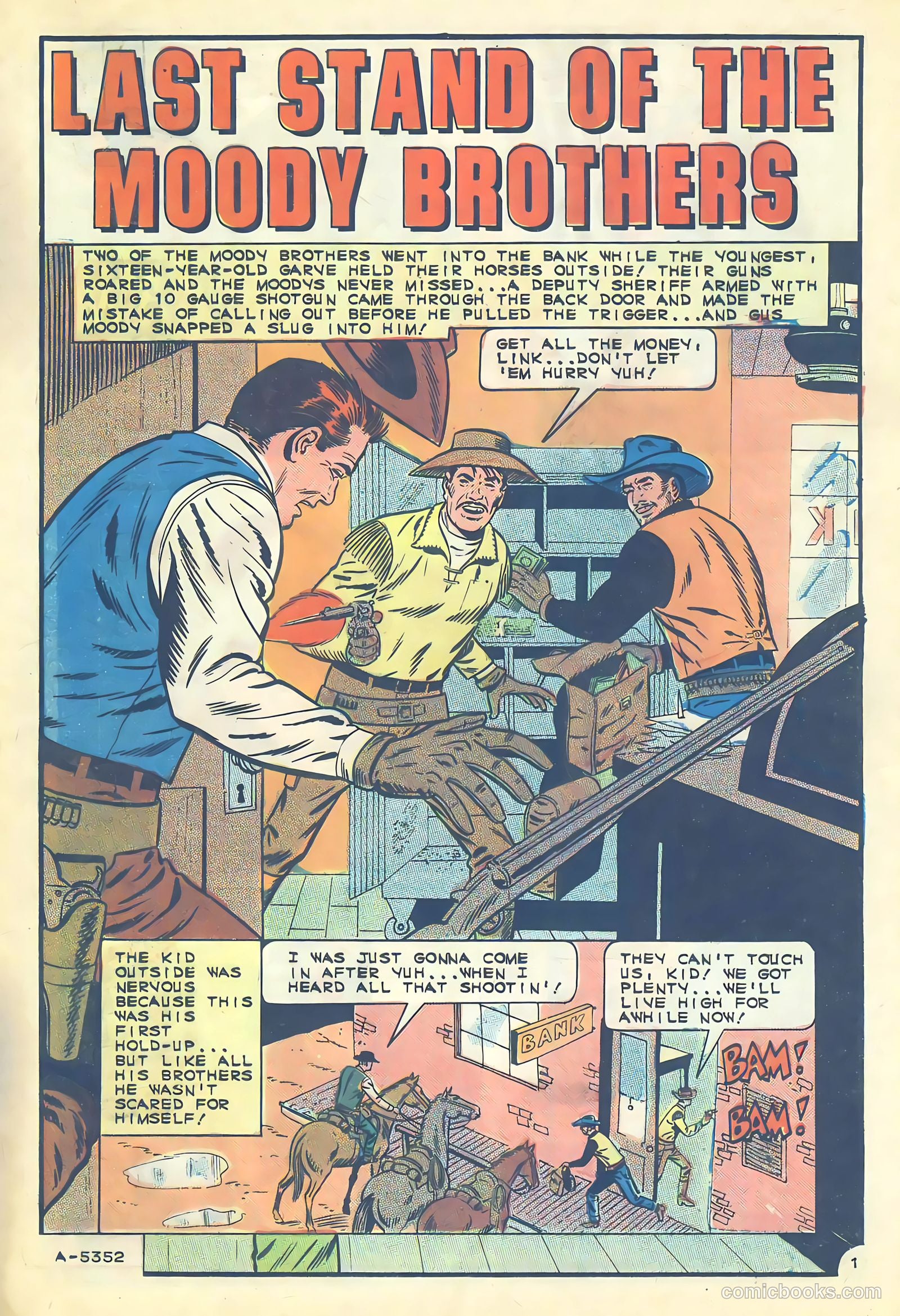 Outlaws of the West #59 — page 25 of 36