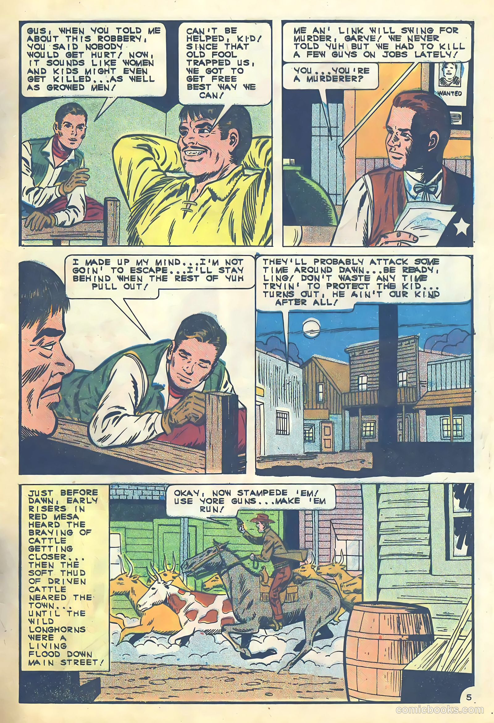 Outlaws of the West #59 — page 29 of 36