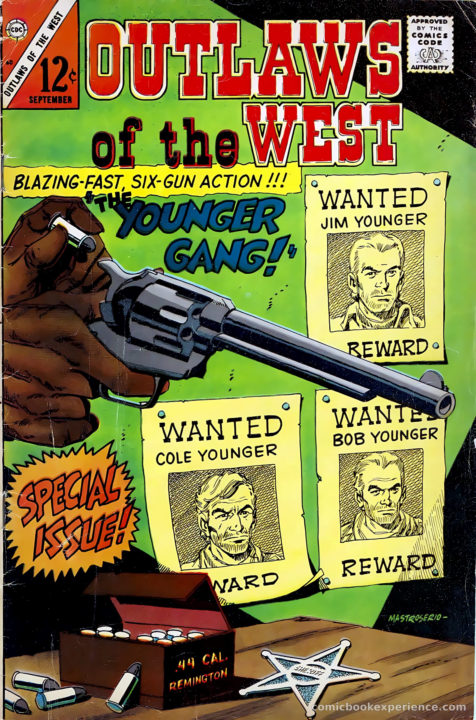 Outlaws of the West #60 — page 1 of 36