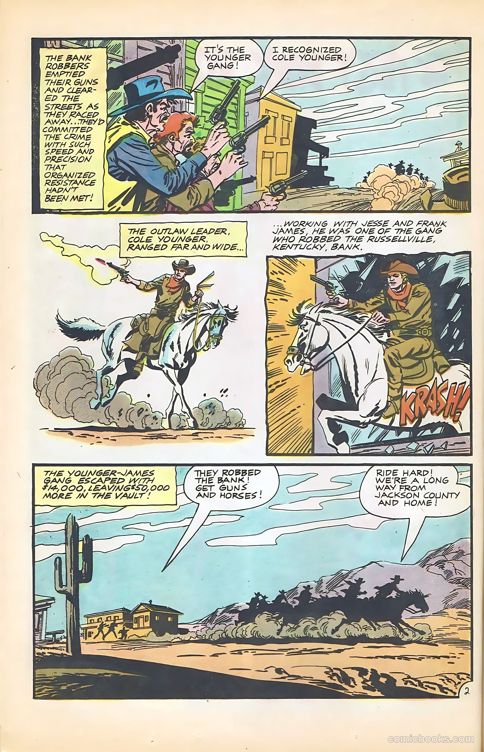 Outlaws of the West #60 — page 16 of 36