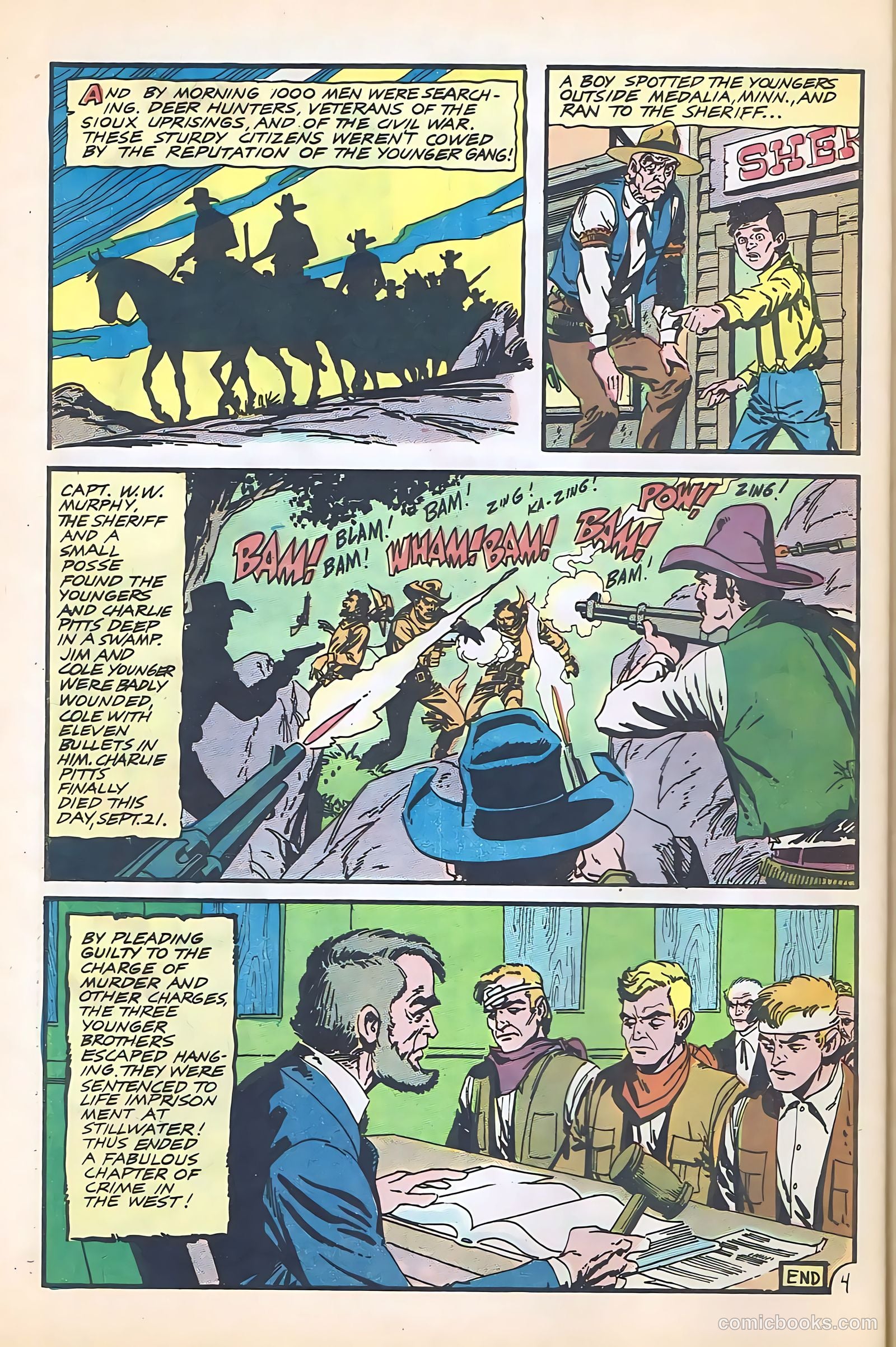 Outlaws of the West #60 — page 28 of 36