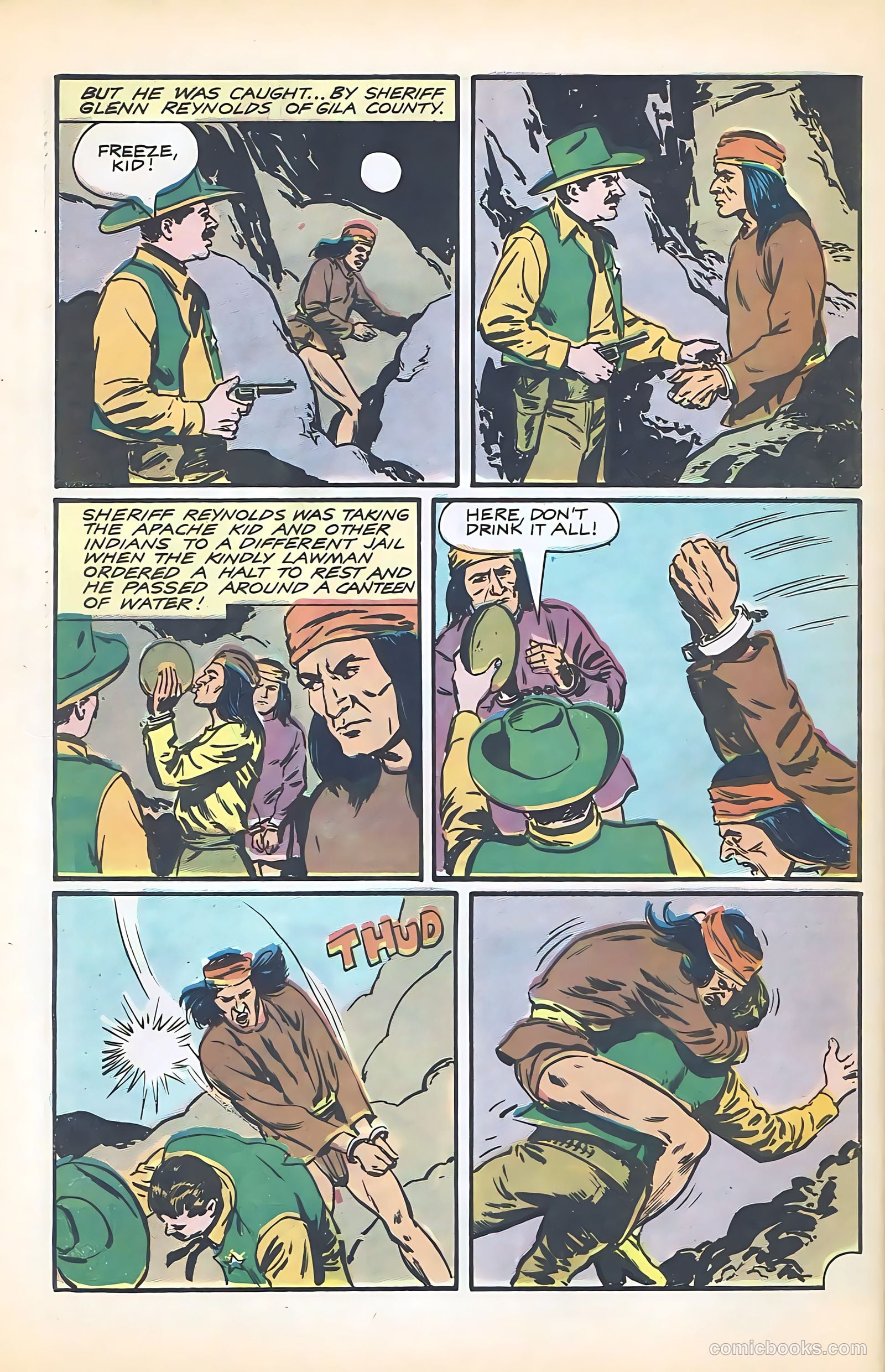 Outlaws of the West #60 — page 32 of 36