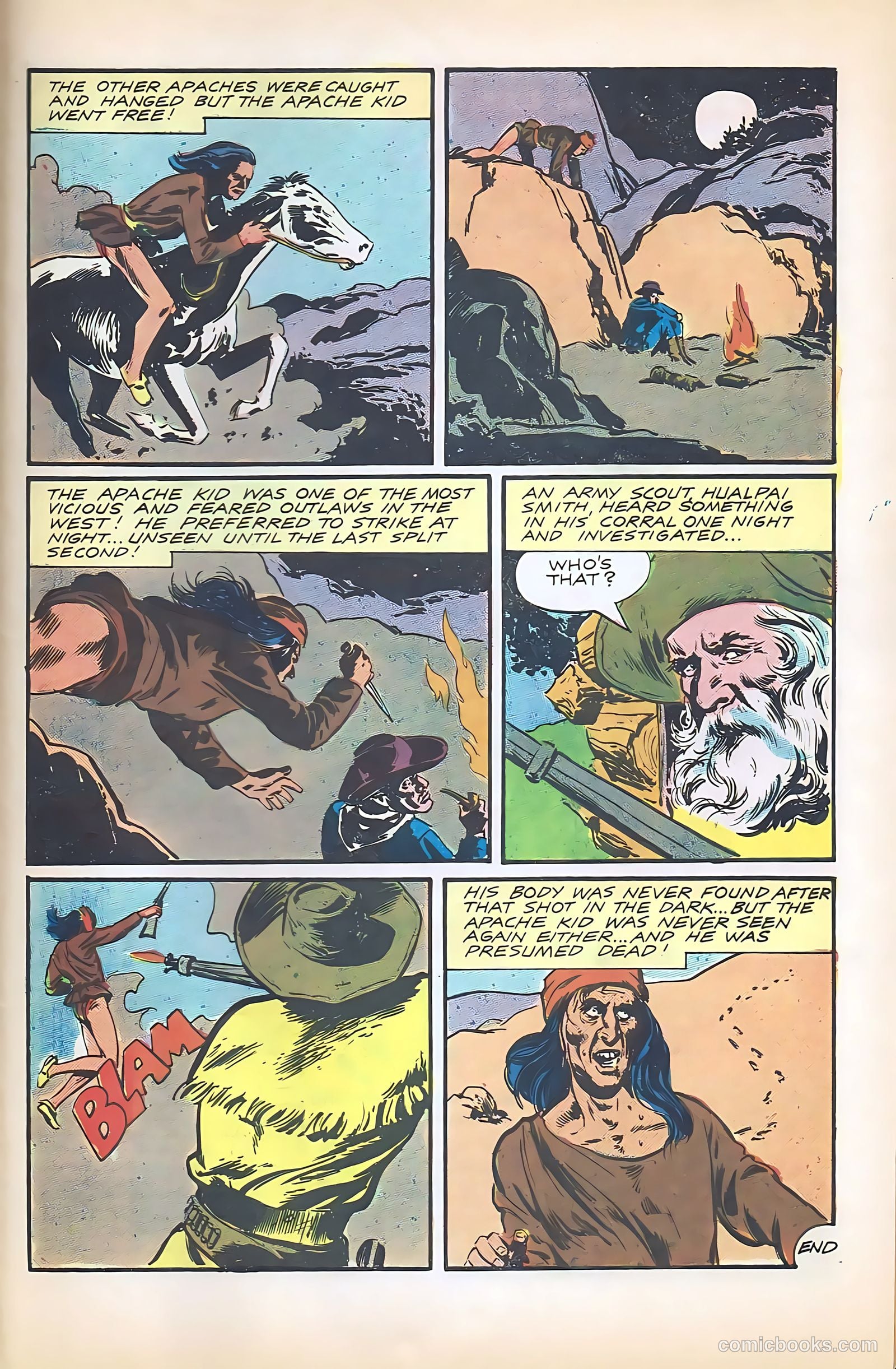 Outlaws of the West #60 — page 33 of 36